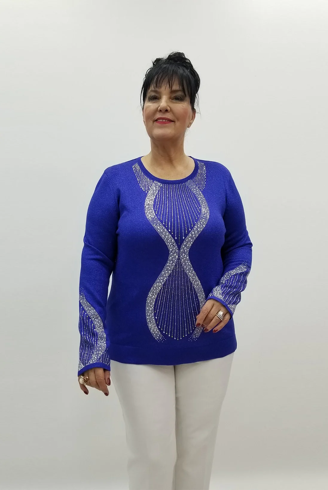 Miraggio Büyük Beden Bluz 99342 SAKS