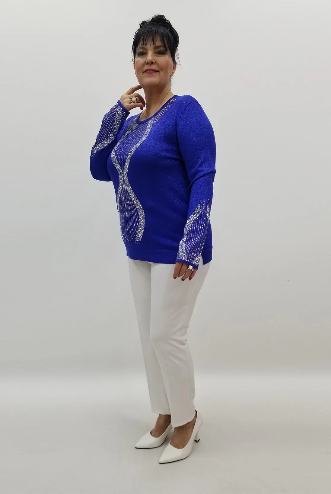 Miraggio Büyük Beden Bluz 99342 SAKS