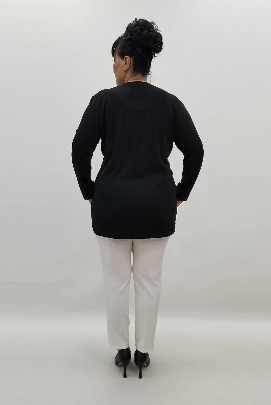 Miraggio Büyük Beden Bluz 99398 SİYAH