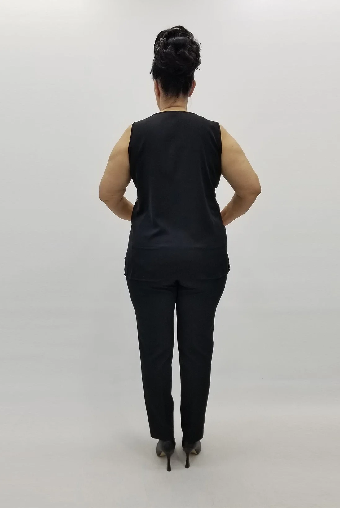 Miraggio Büyük Beden Bluz 99447 SİYAH