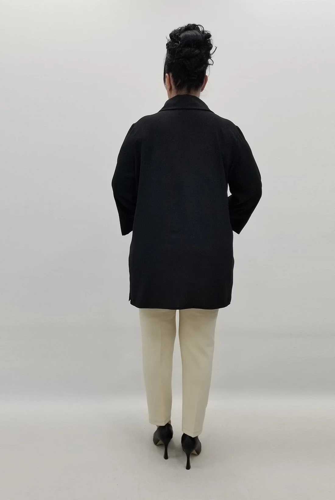 Miraggio Büyük Beden Bluz 99507 SİYAH