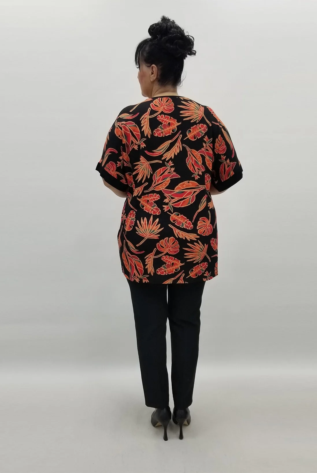 Miraggio Büyük Beden Bluz 99541 SİYAH