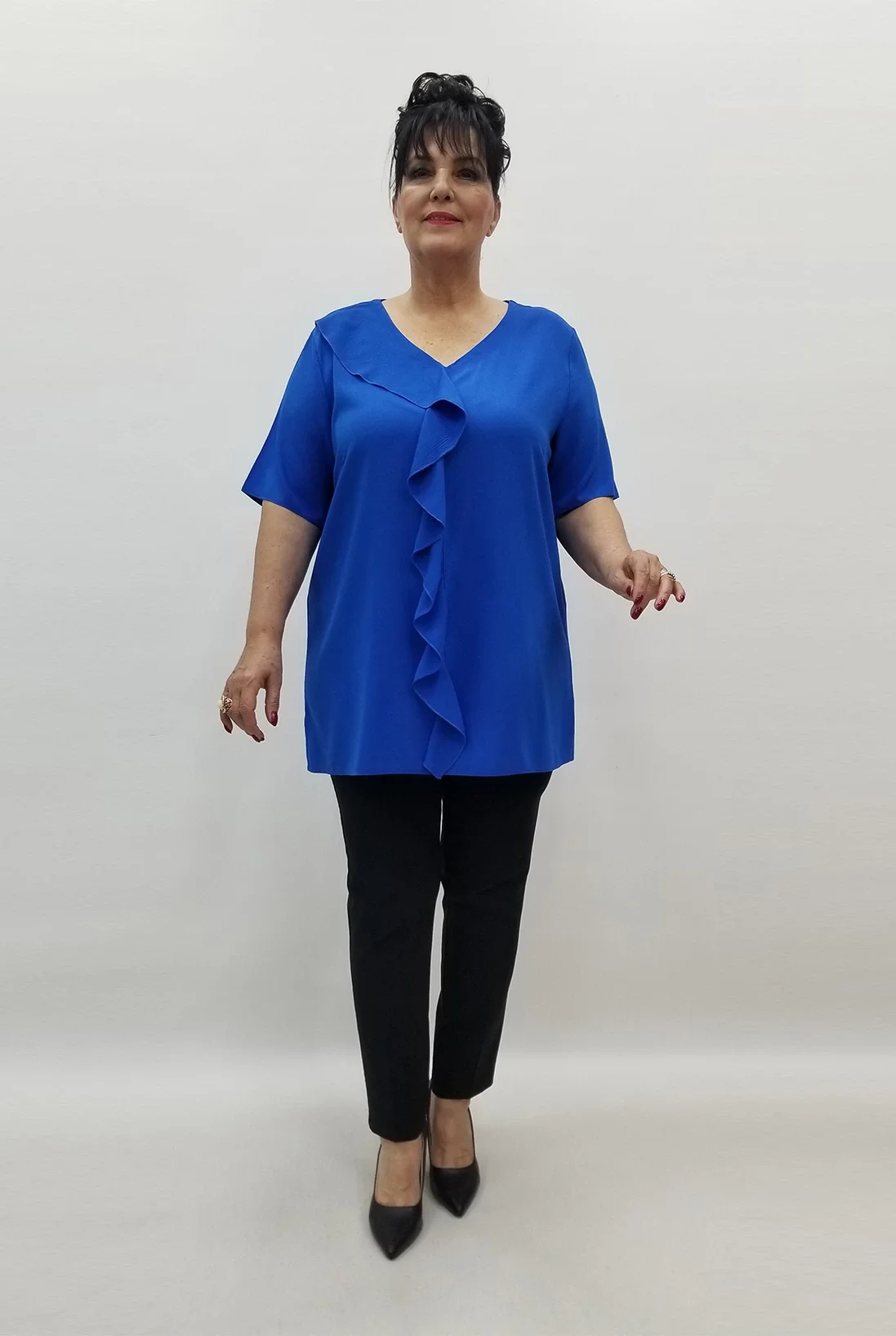 Miraggio Büyük Beden Bluz 99575 SAKS