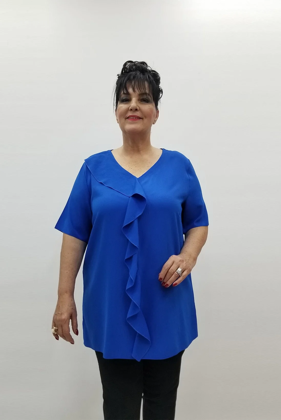 Miraggio Büyük Beden Bluz 99575 SAKS