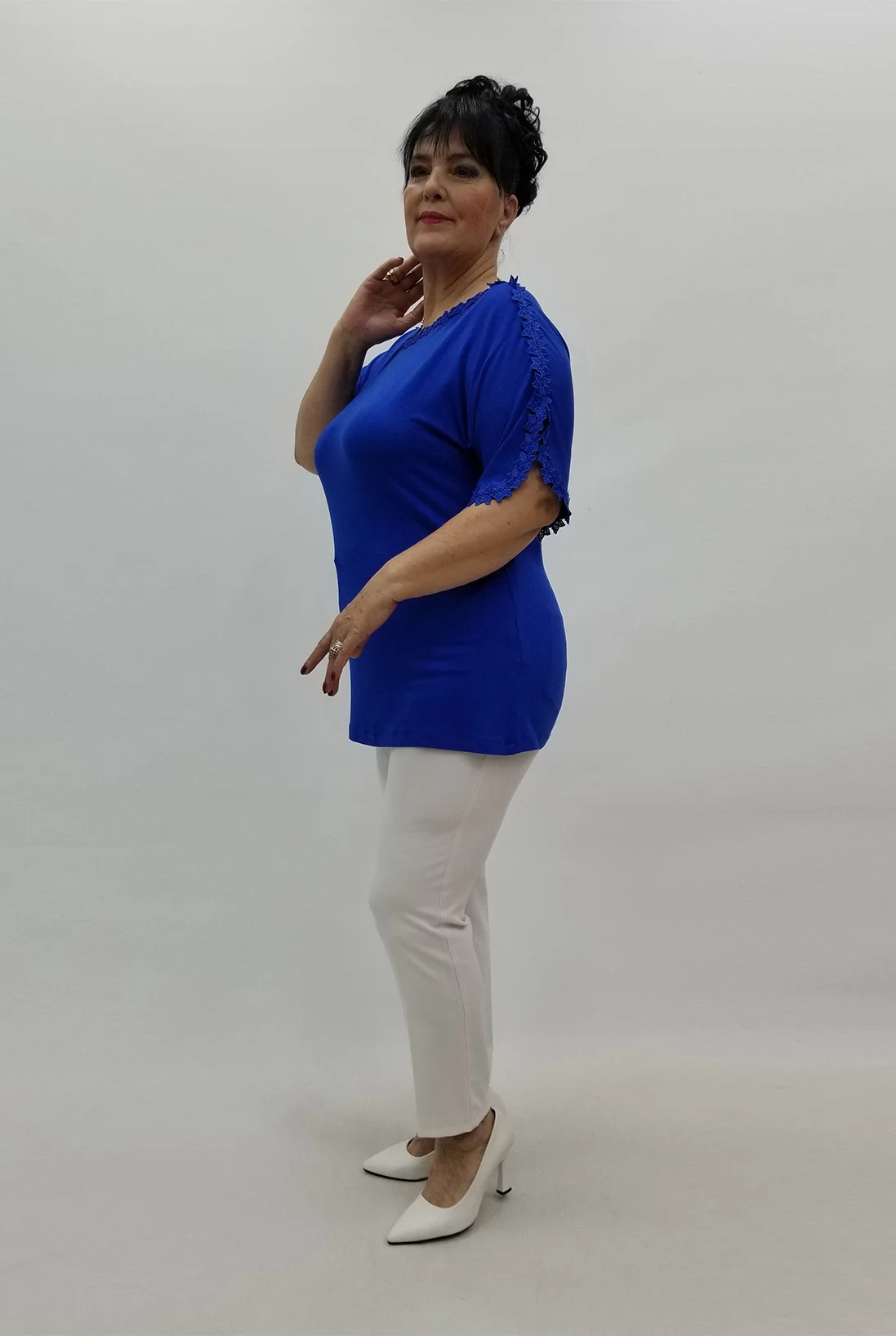 Miraggio Büyük Beden Bluz 99702 SAKS