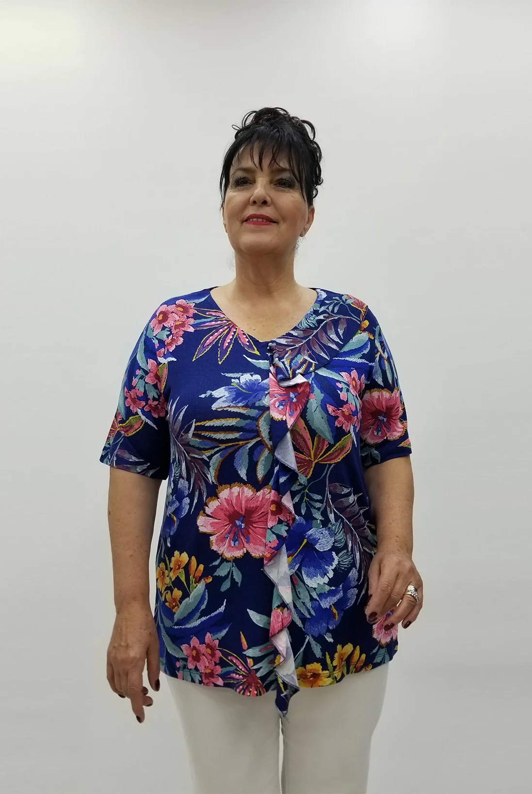 Miraggio Büyük Beden Bluz 99703 SAKS