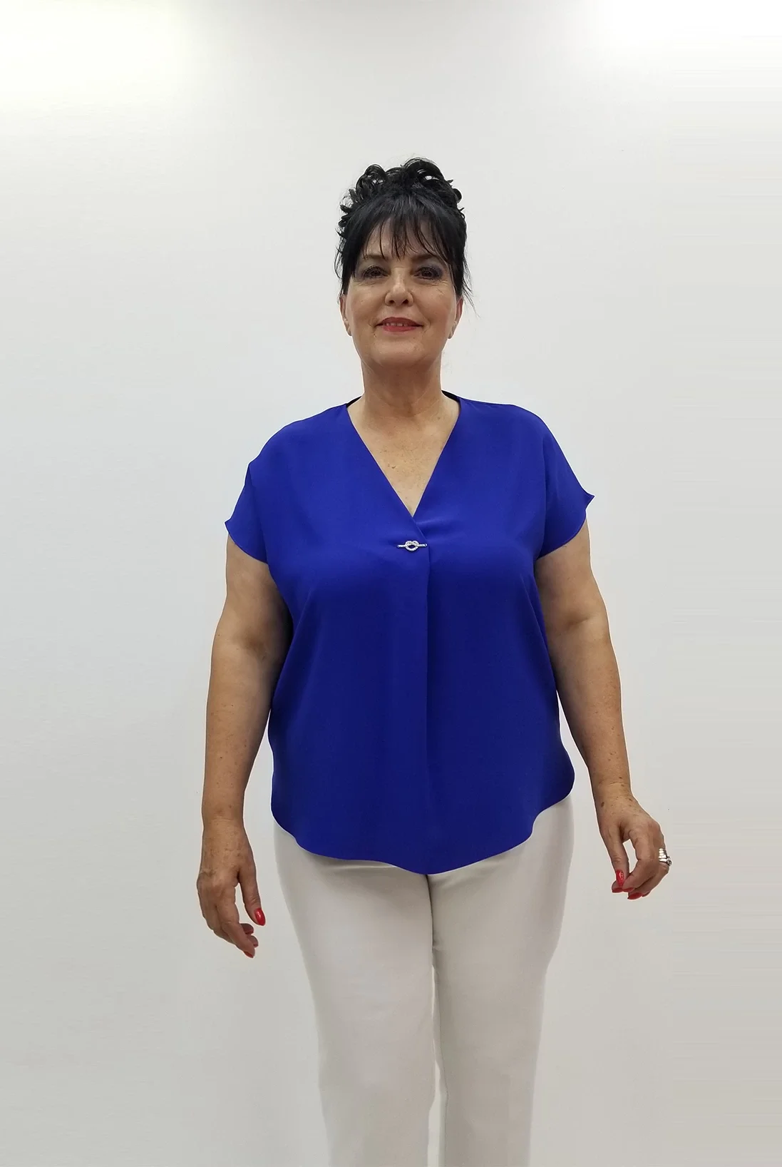 Miraggio Büyük Beden Bluz 99734 SAKS