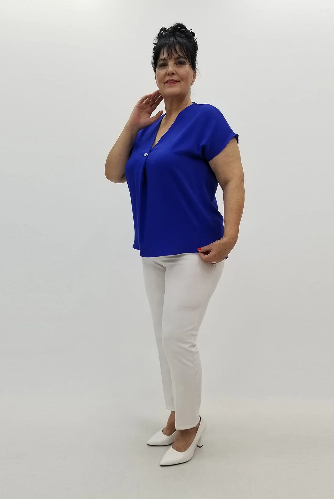 Miraggio Büyük Beden Bluz 99734 SAKS