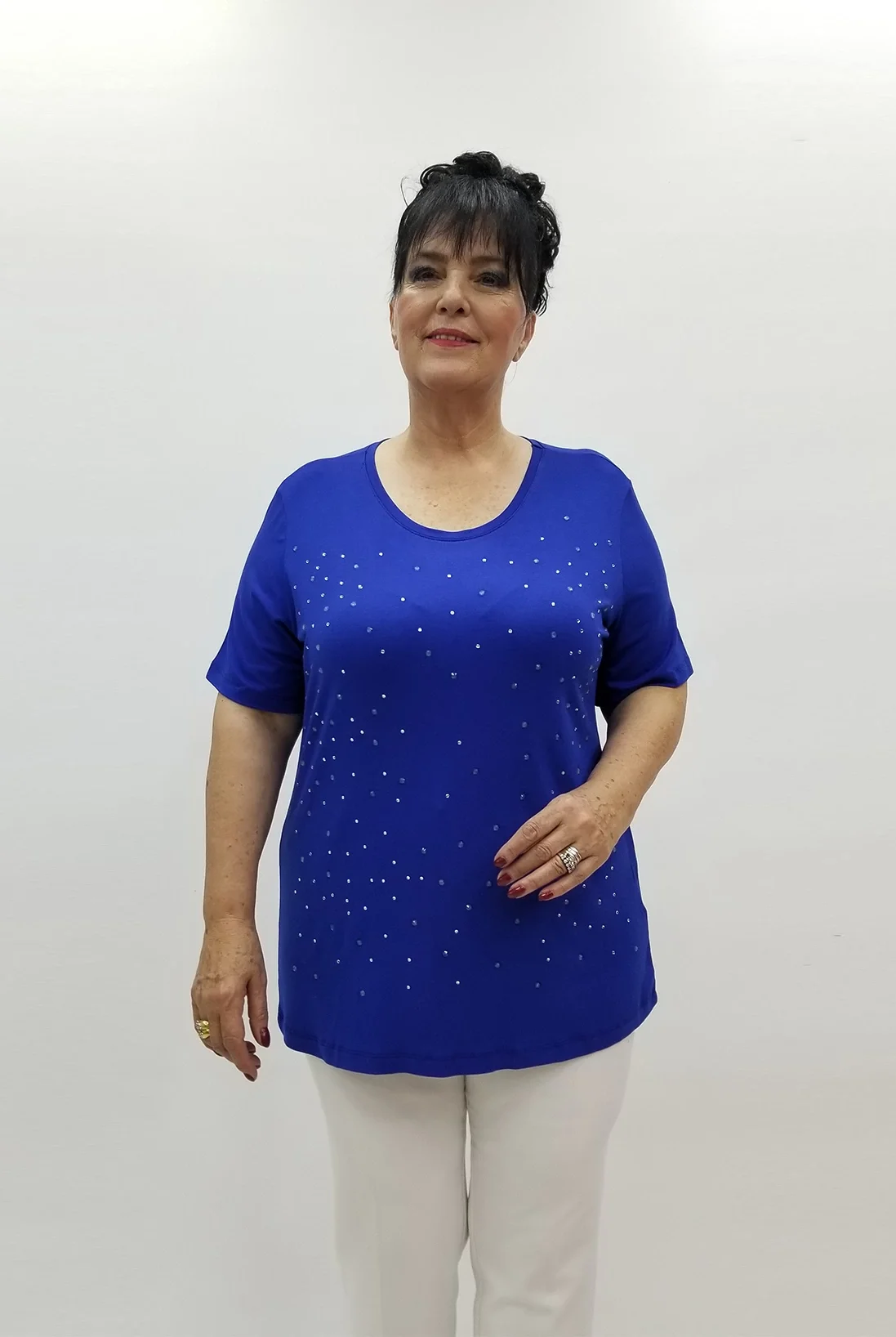 Miraggio Büyük Beden Bluz 99761 SAKS