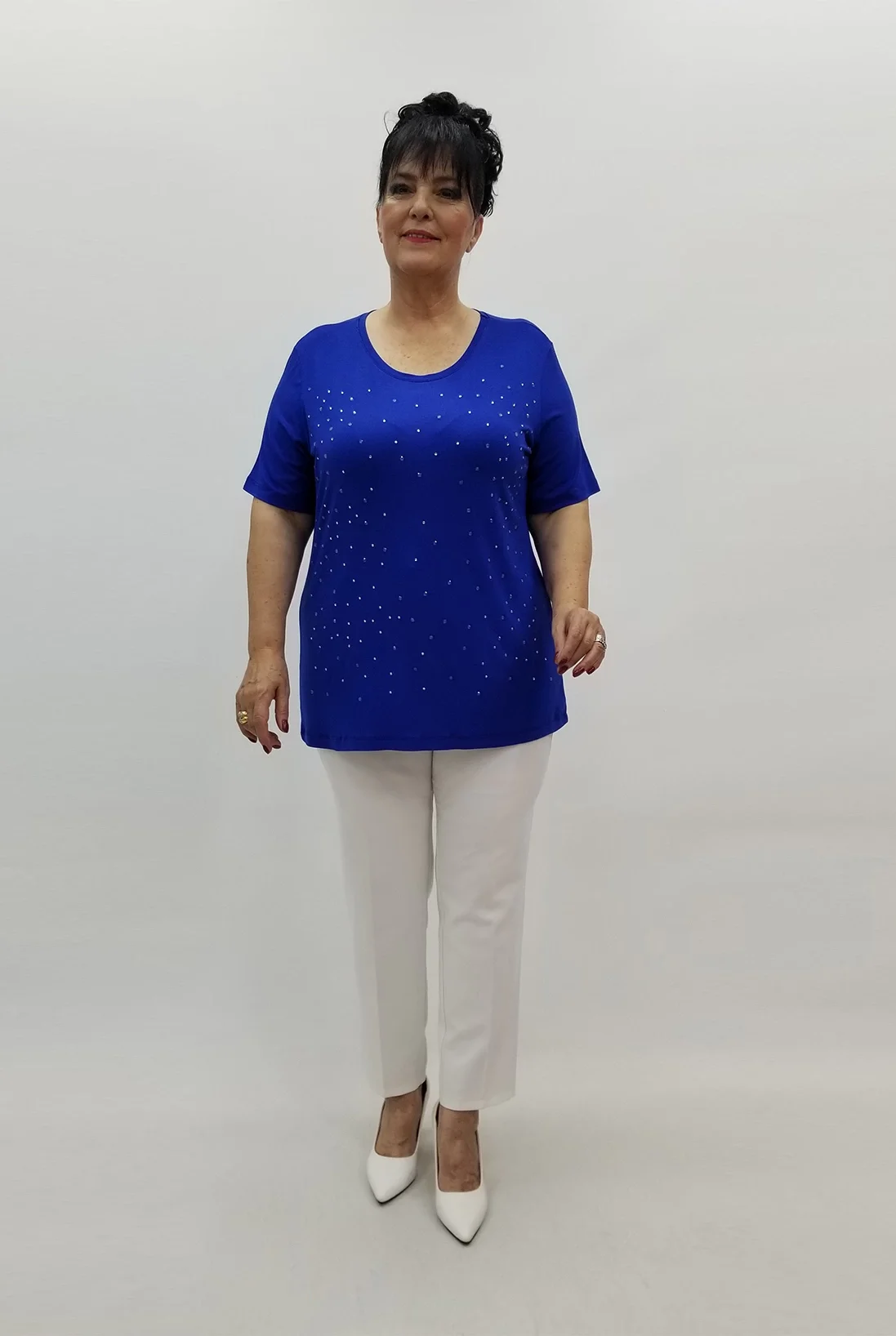 Miraggio Büyük Beden Bluz 99761 SAKS