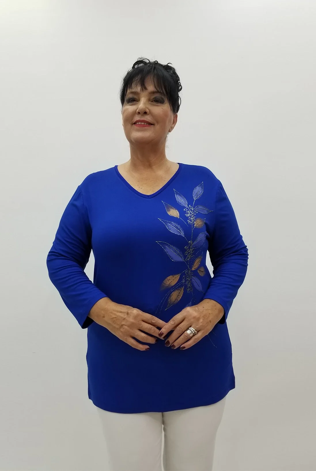 Miraggio Büyük Beden Bluz 99832 SAKS