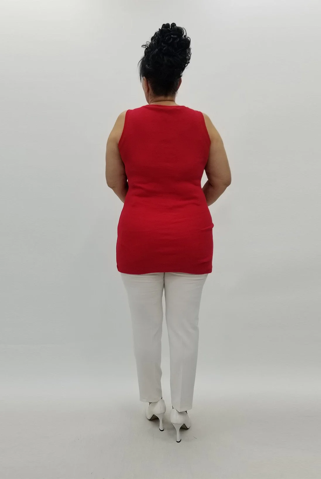 Miraggio Büyük Beden Bluz 99844 KIRMIZI