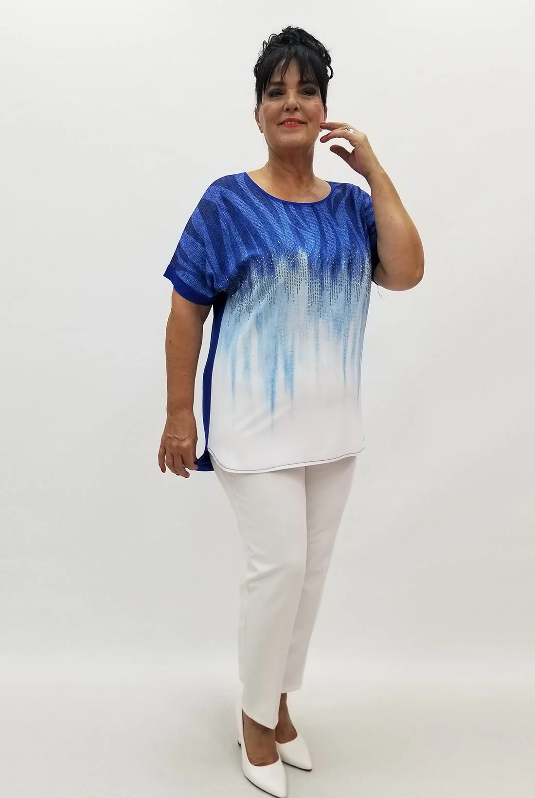 Miraggio Büyük Beden Bluz 99866 SAKS