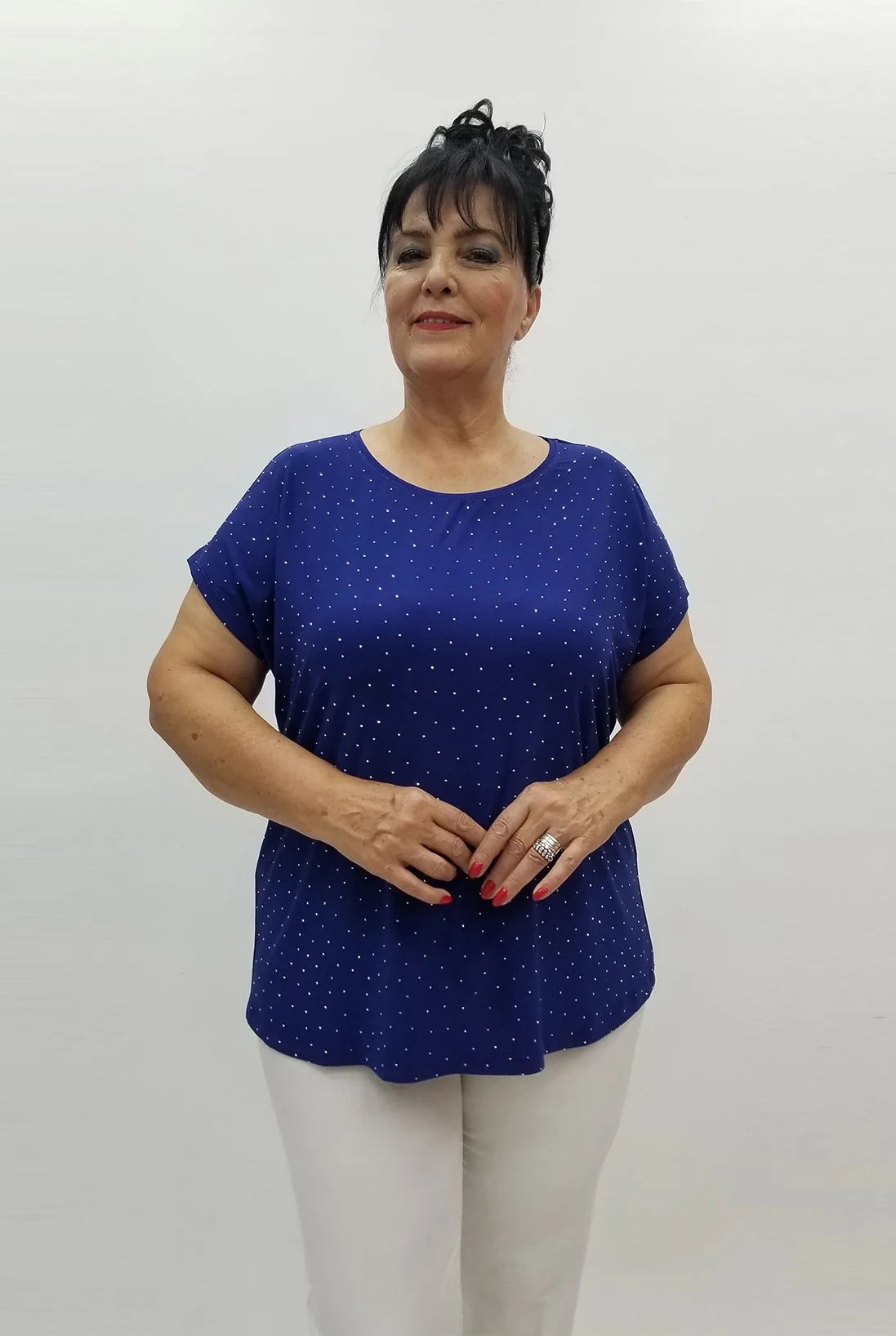 Miraggio Büyük Beden Bluz 99916 SAKS