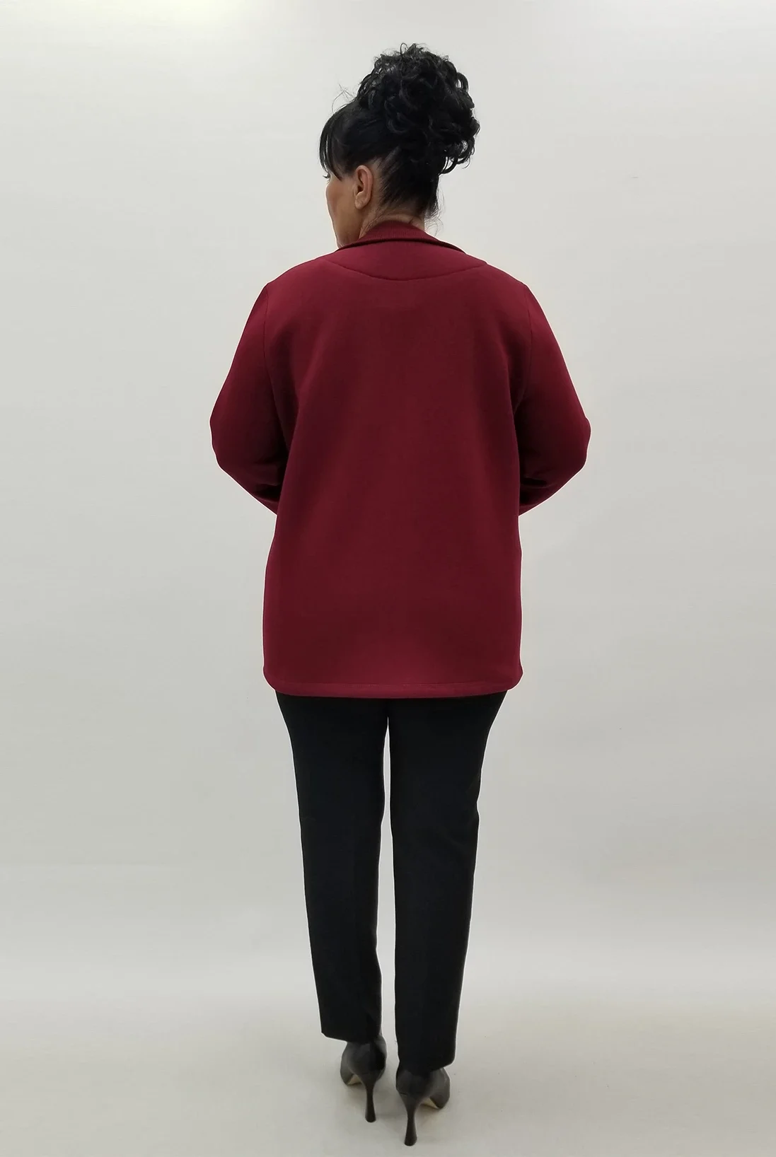 Miraggio Büyük Beden Ceket 4008 BORDO