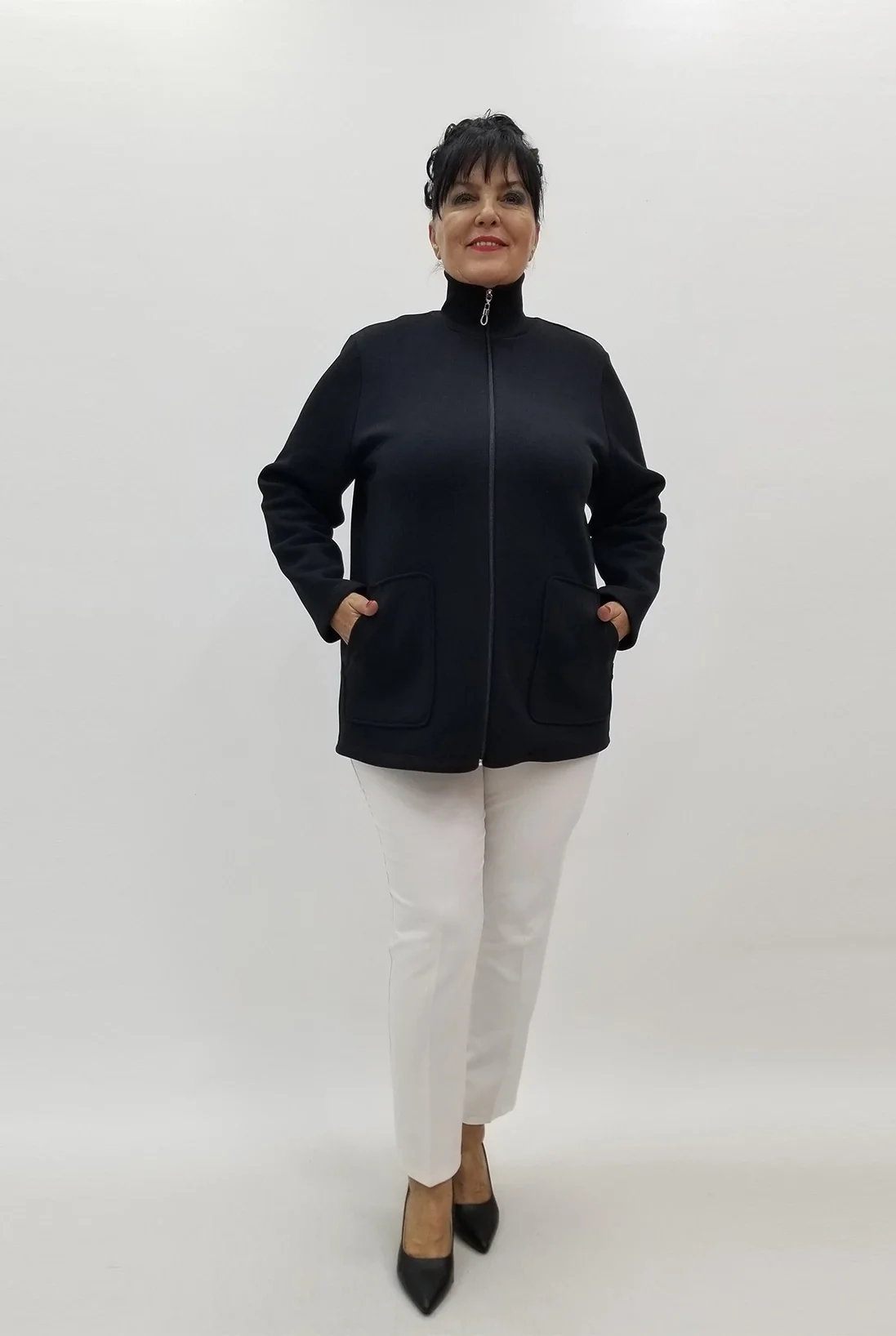 Miraggio Büyük Beden Ceket 4008 SİYAH