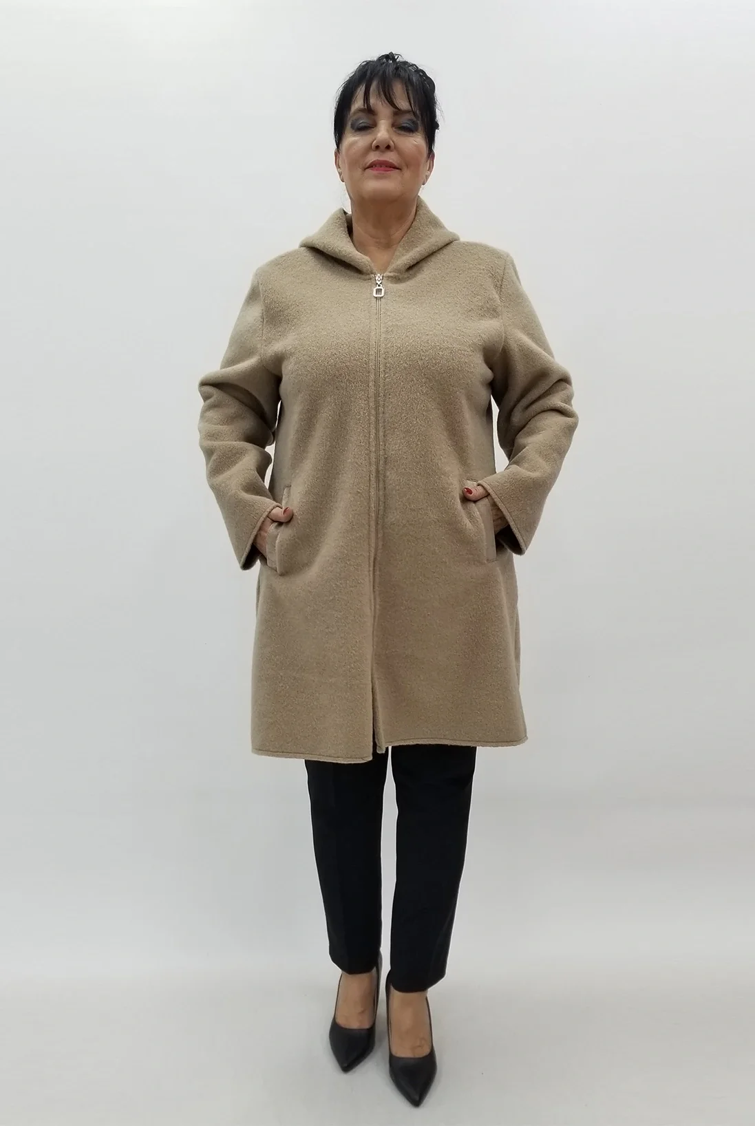 Miraggio Büyük Beden Ceket 4082 BEJ