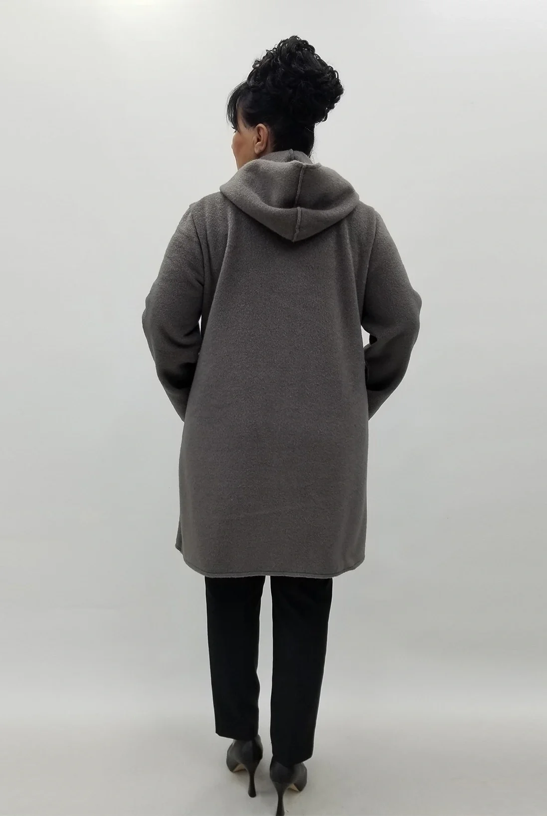 Miraggio Büyük Beden Ceket 4082 FÜME