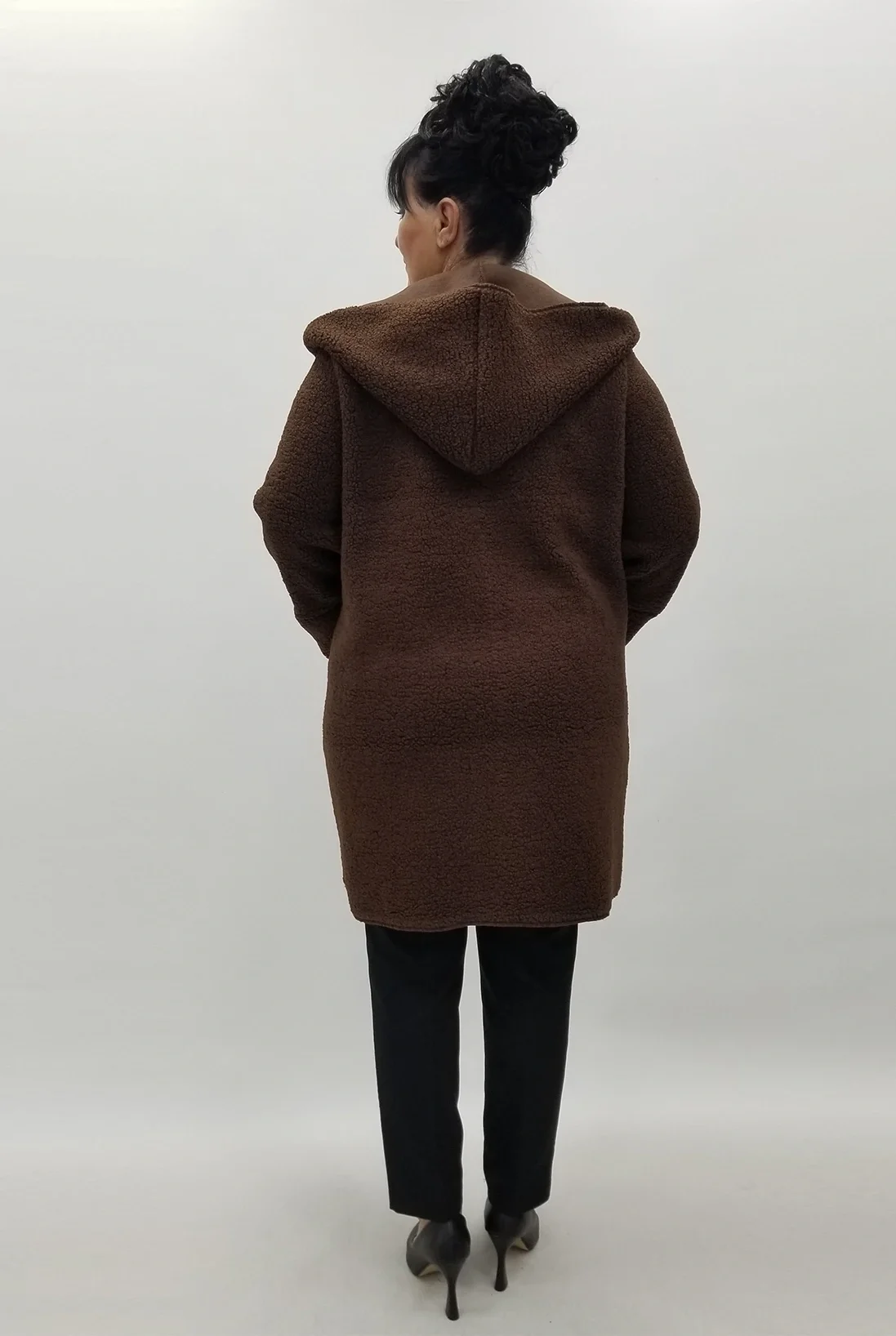 Miraggio Büyük Beden Ceket 4083 KAHVE