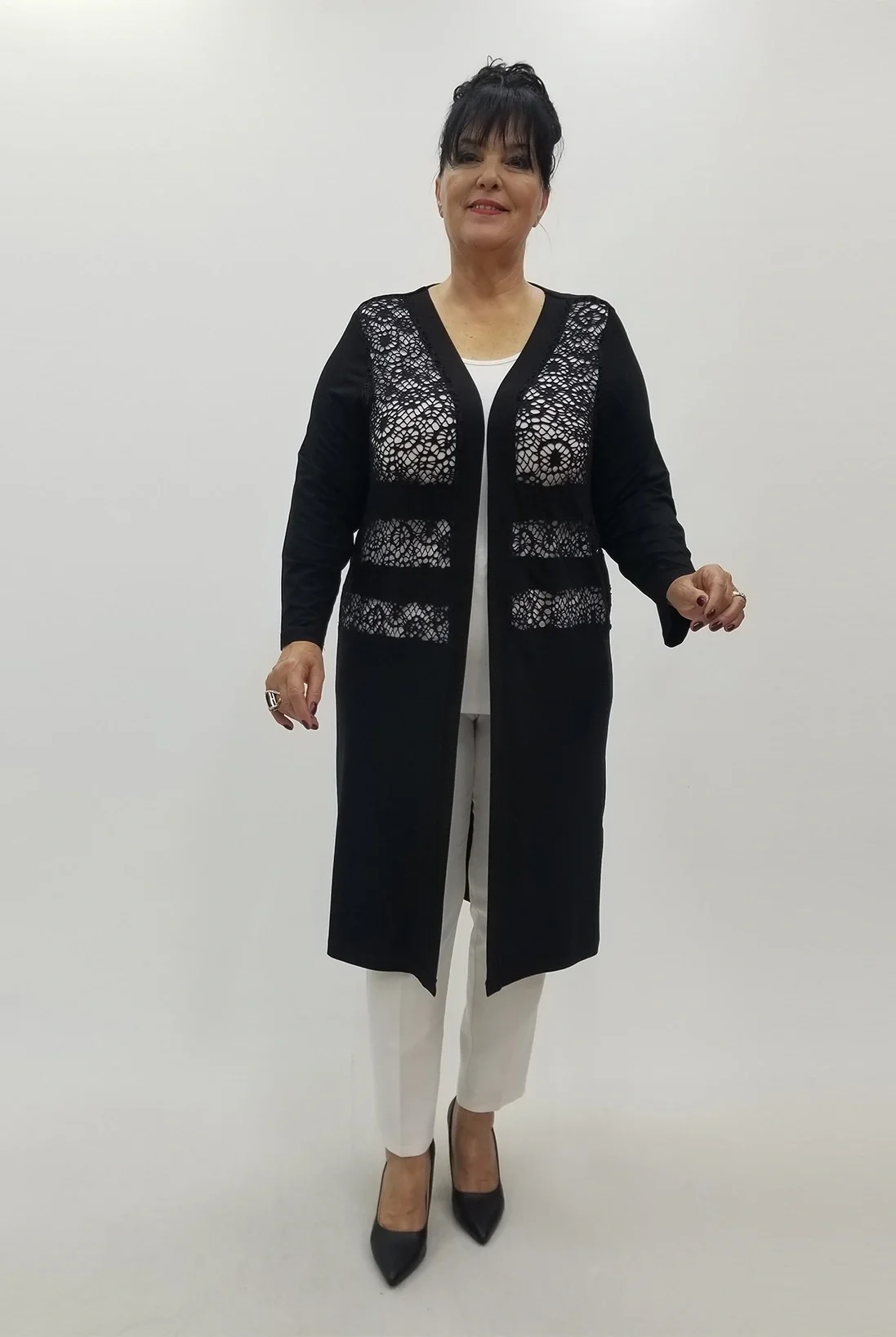 Miraggio Büyük Beden Ceket 4092 SİYAH