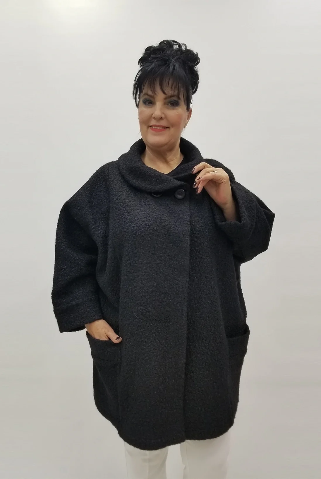 Miraggio Büyük Beden Ceket 4129 SİYAH