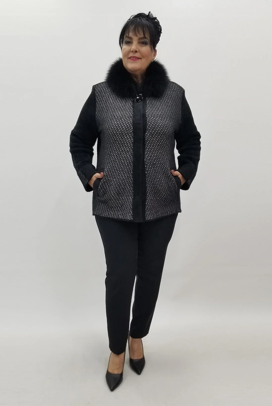 Miraggio Büyük Beden Ceket 4138 SİYAH