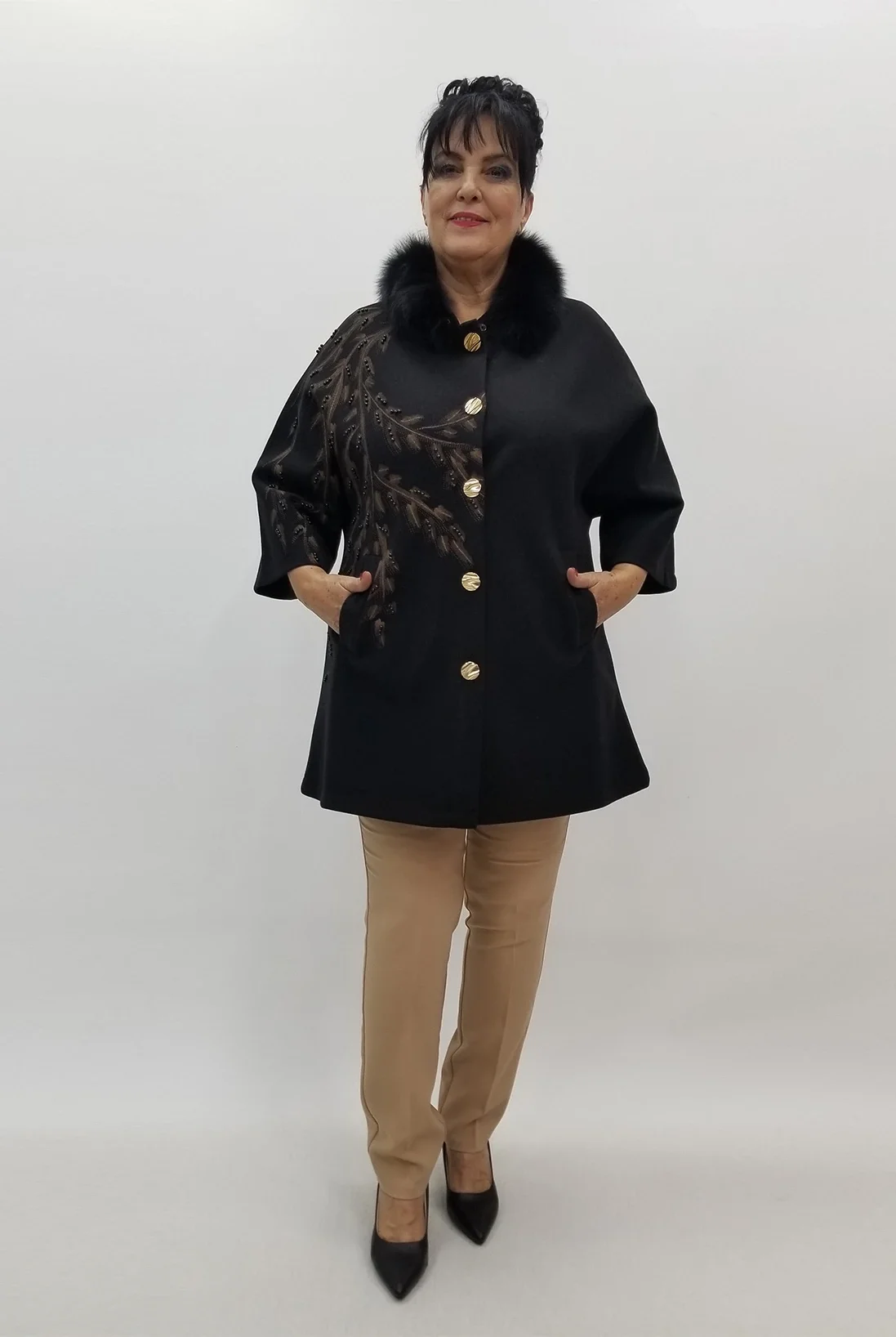 Miraggio Büyük Beden Ceket 4153 SİYAH