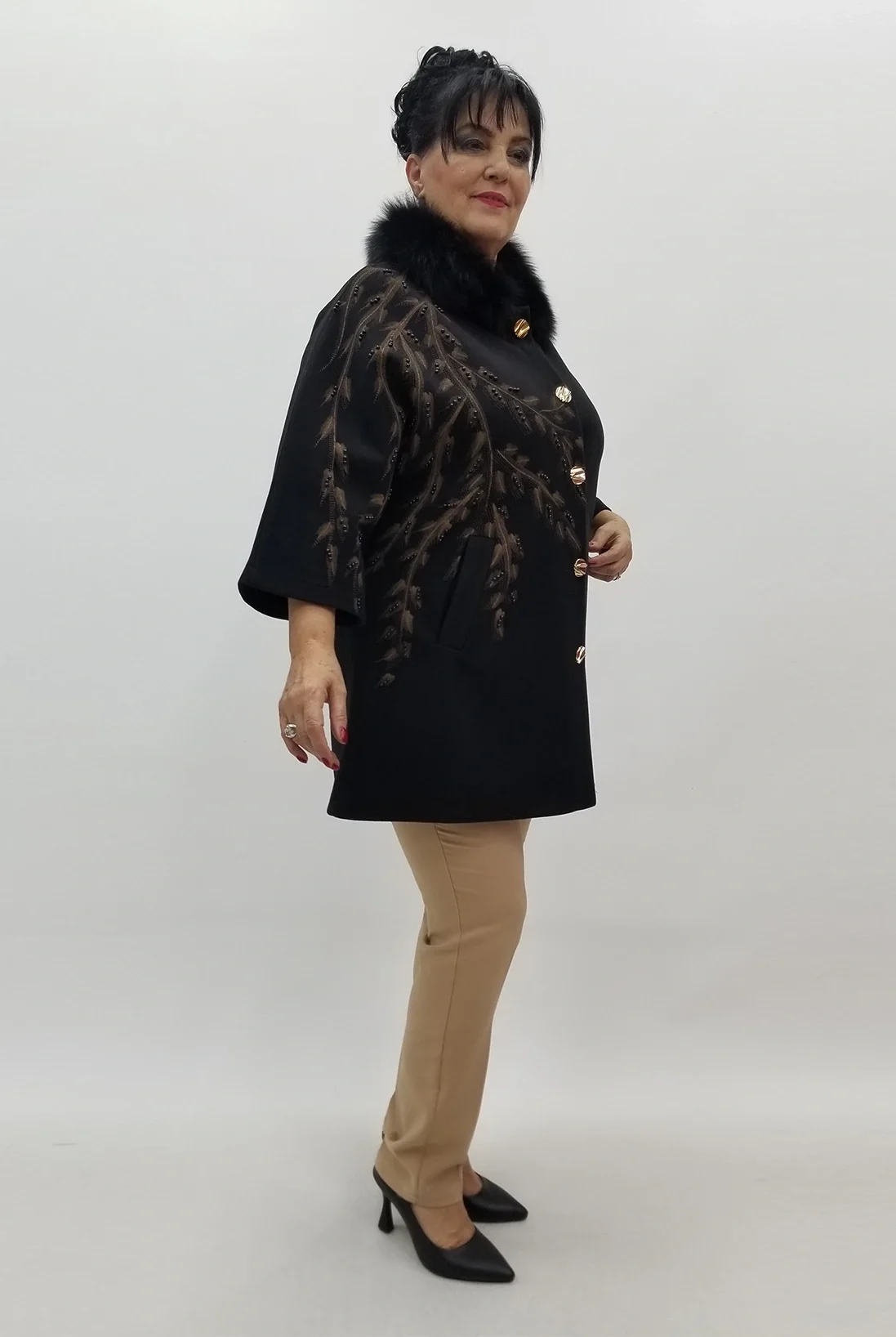 Miraggio Büyük Beden Ceket 4153 SİYAH