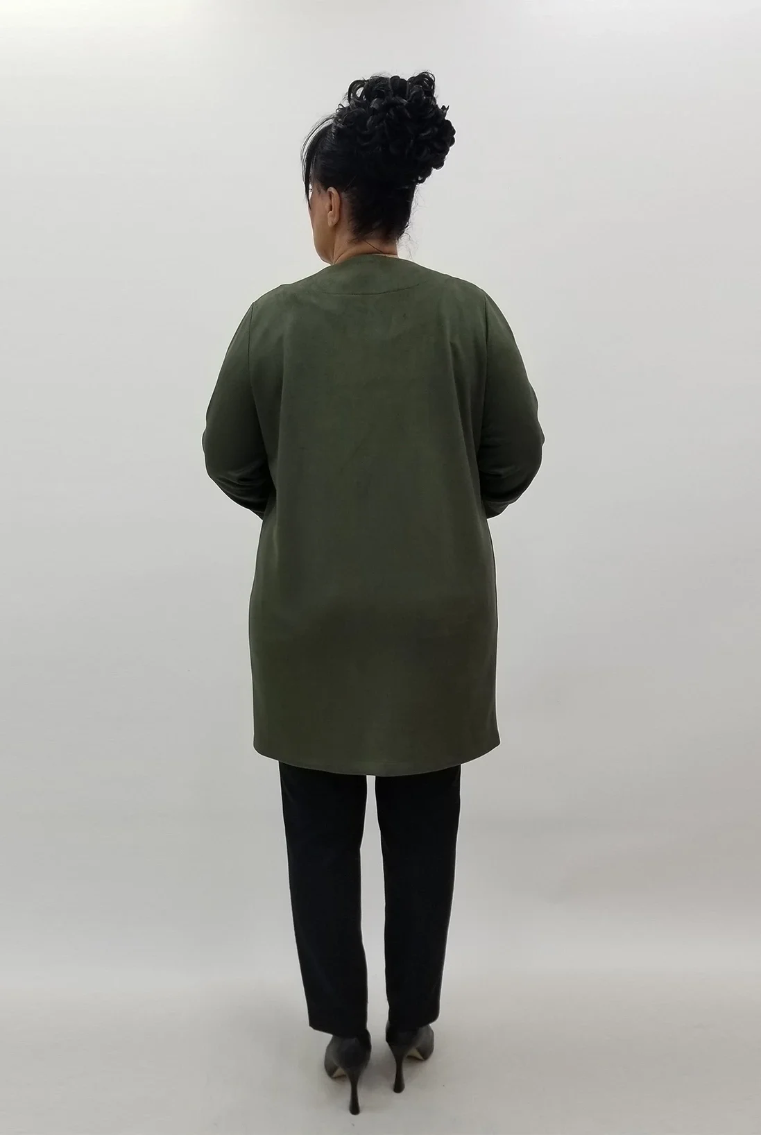 Miraggio Büyük Beden Ceket 4154 HAKİ