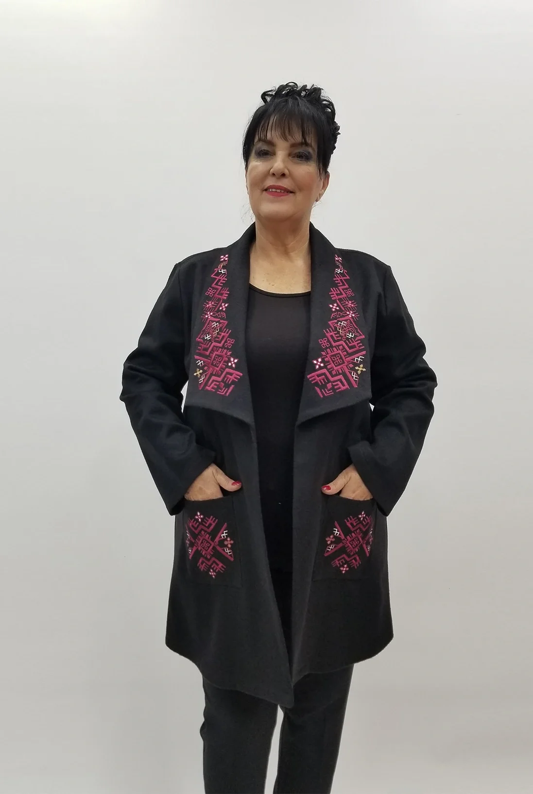 Miraggio Büyük Beden Ceket 4155 SİYAH