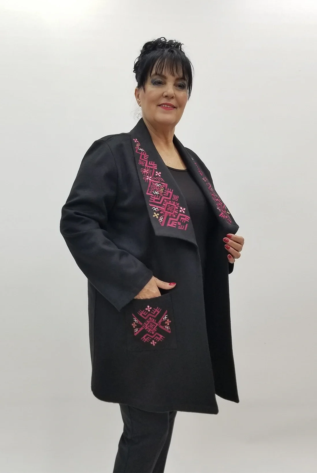 Miraggio Büyük Beden Ceket 4155 SİYAH