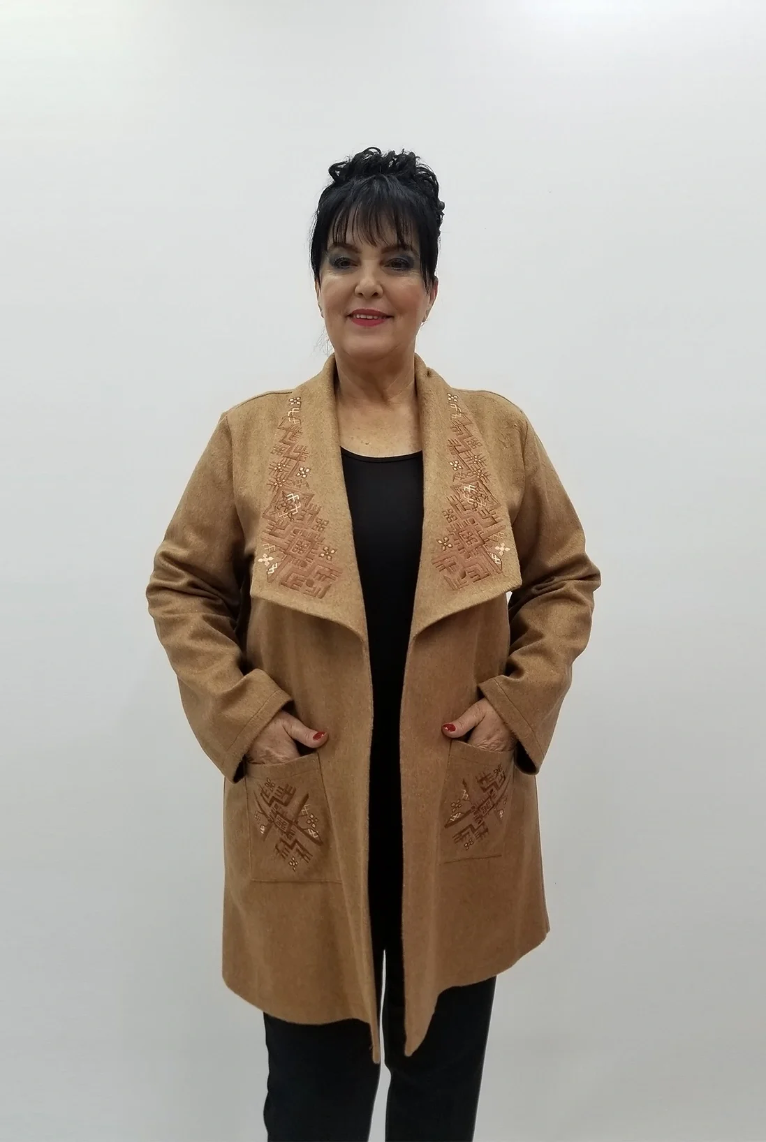 Miraggio Büyük Beden Ceket 4155 TABA