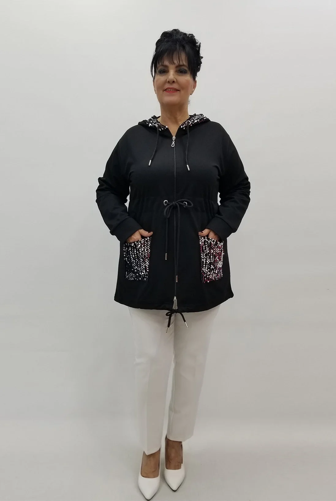 Miraggio Büyük Beden Ceket 4191 SİYAH