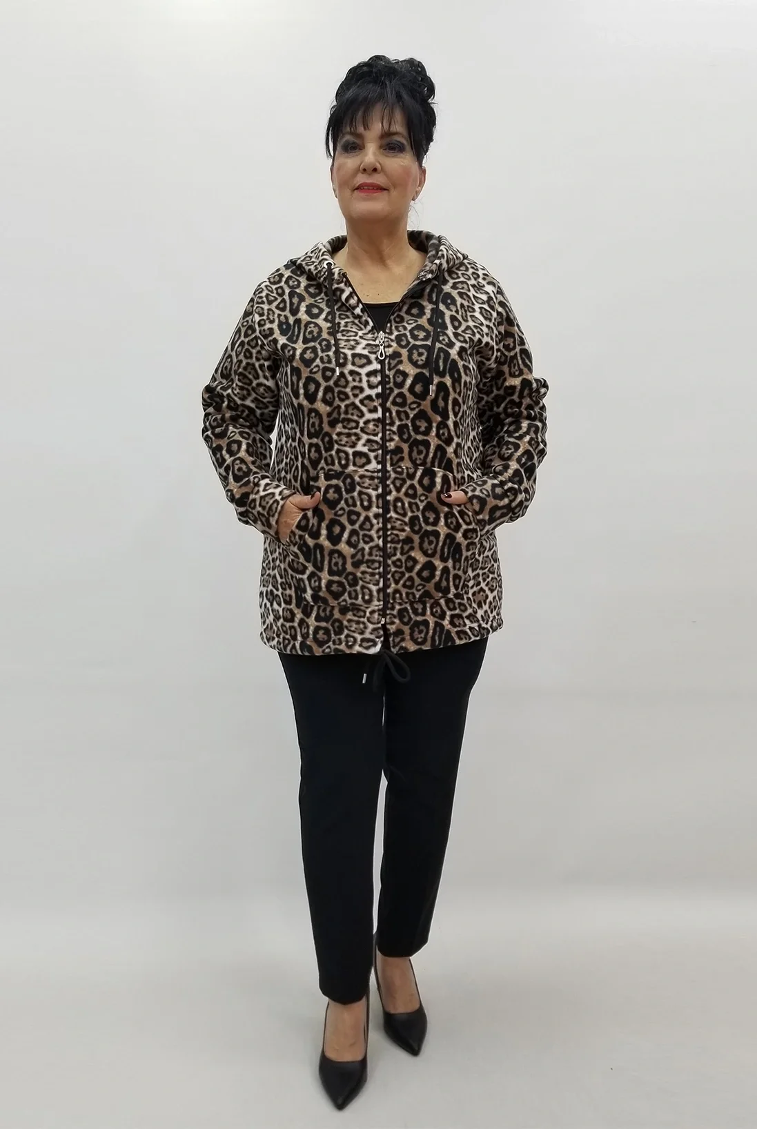 Miraggio Büyük Beden Ceket 4193 KAHVE