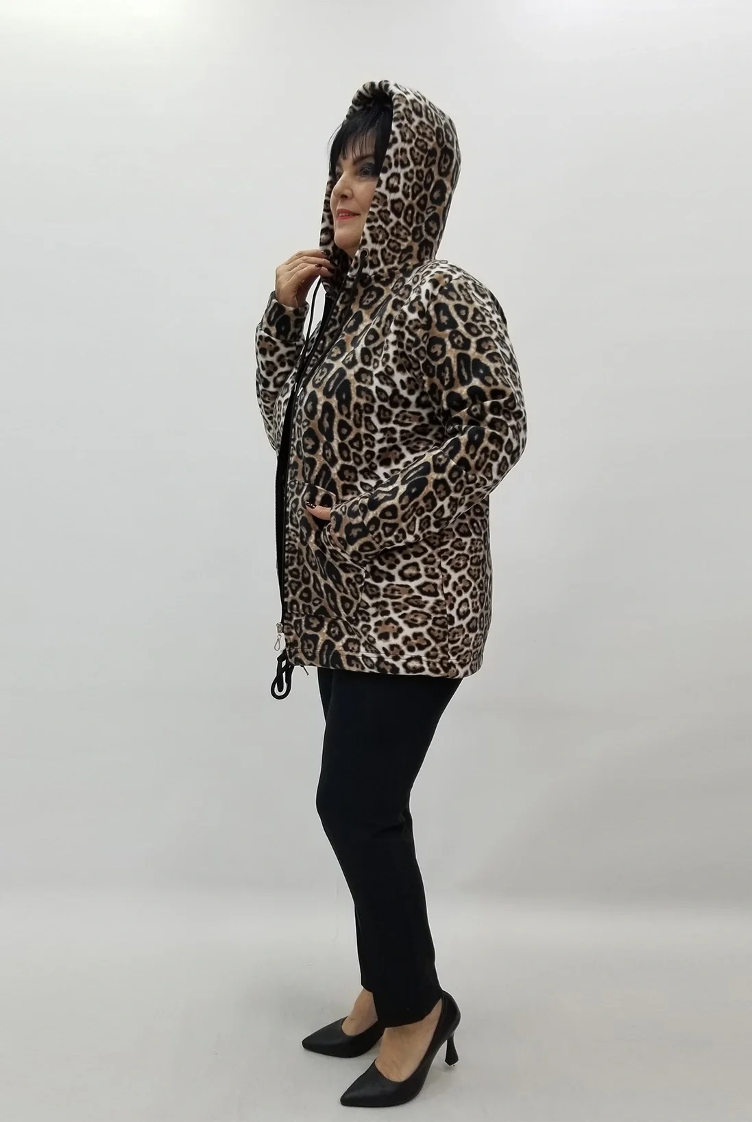 Miraggio Büyük Beden Ceket 4193 KAHVE