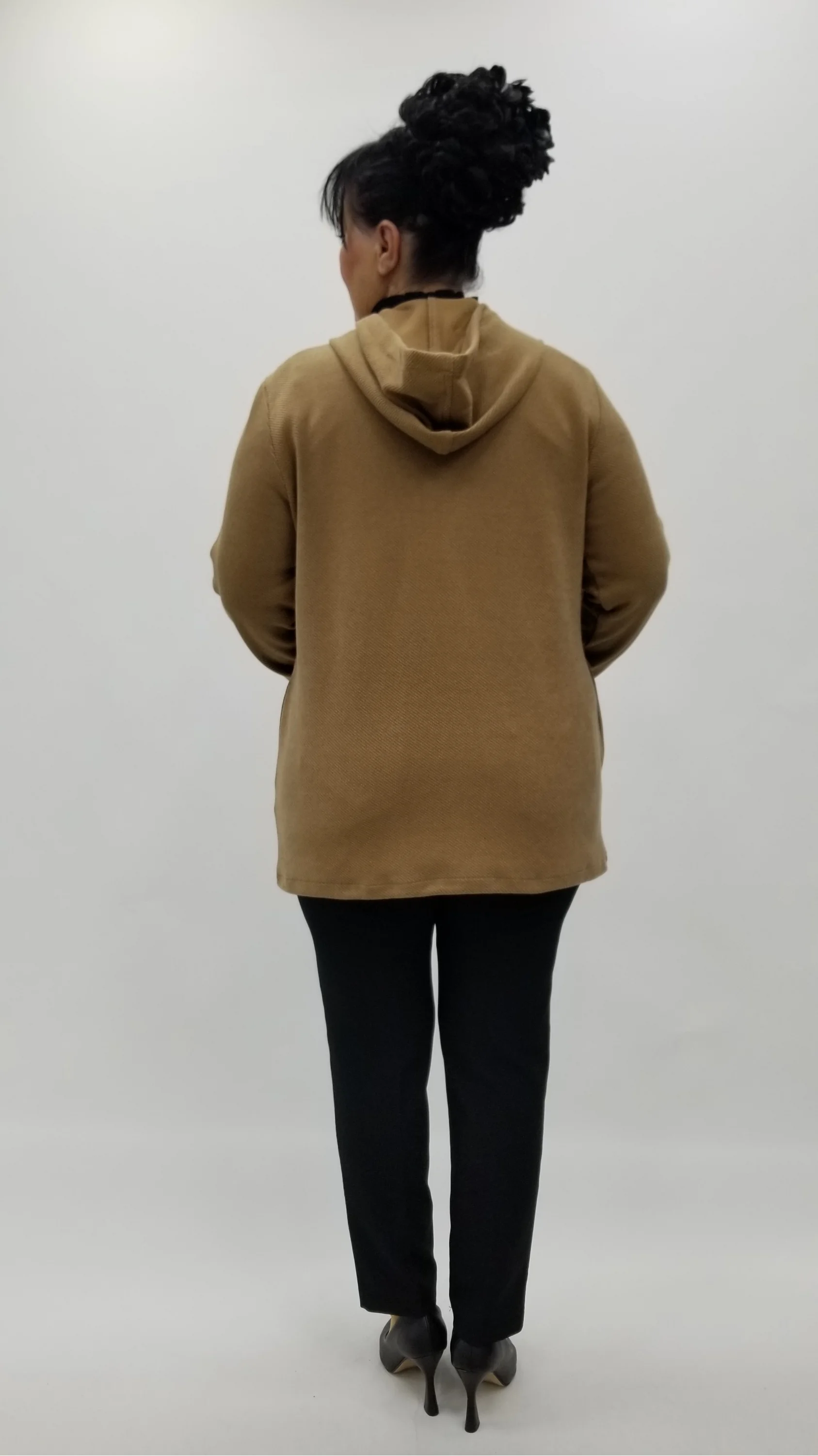 Miraggio Büyük Beden Ceket 4228 A-KAHVE