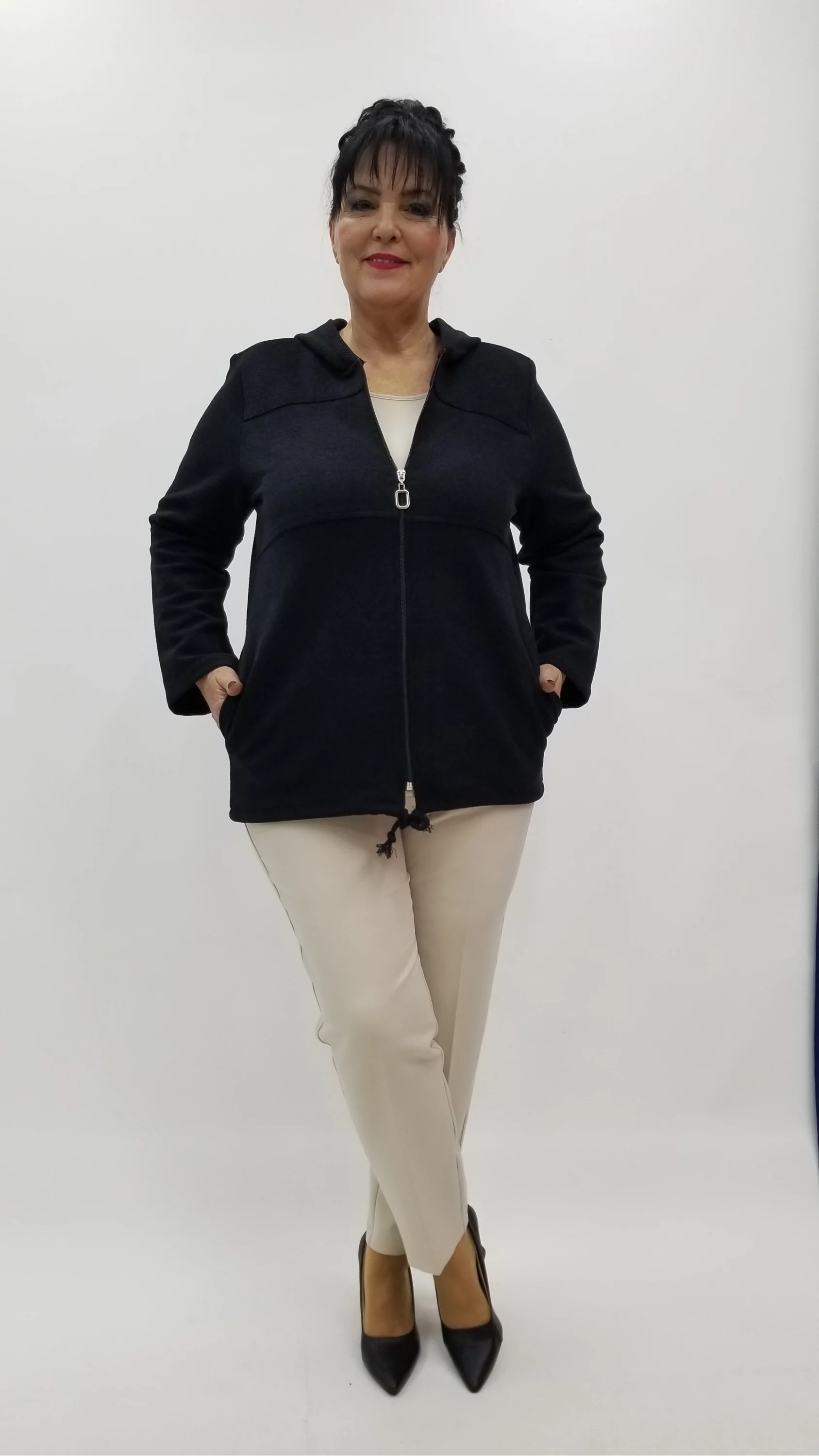 Miraggio Büyük Beden Ceket 4228 SİYAH