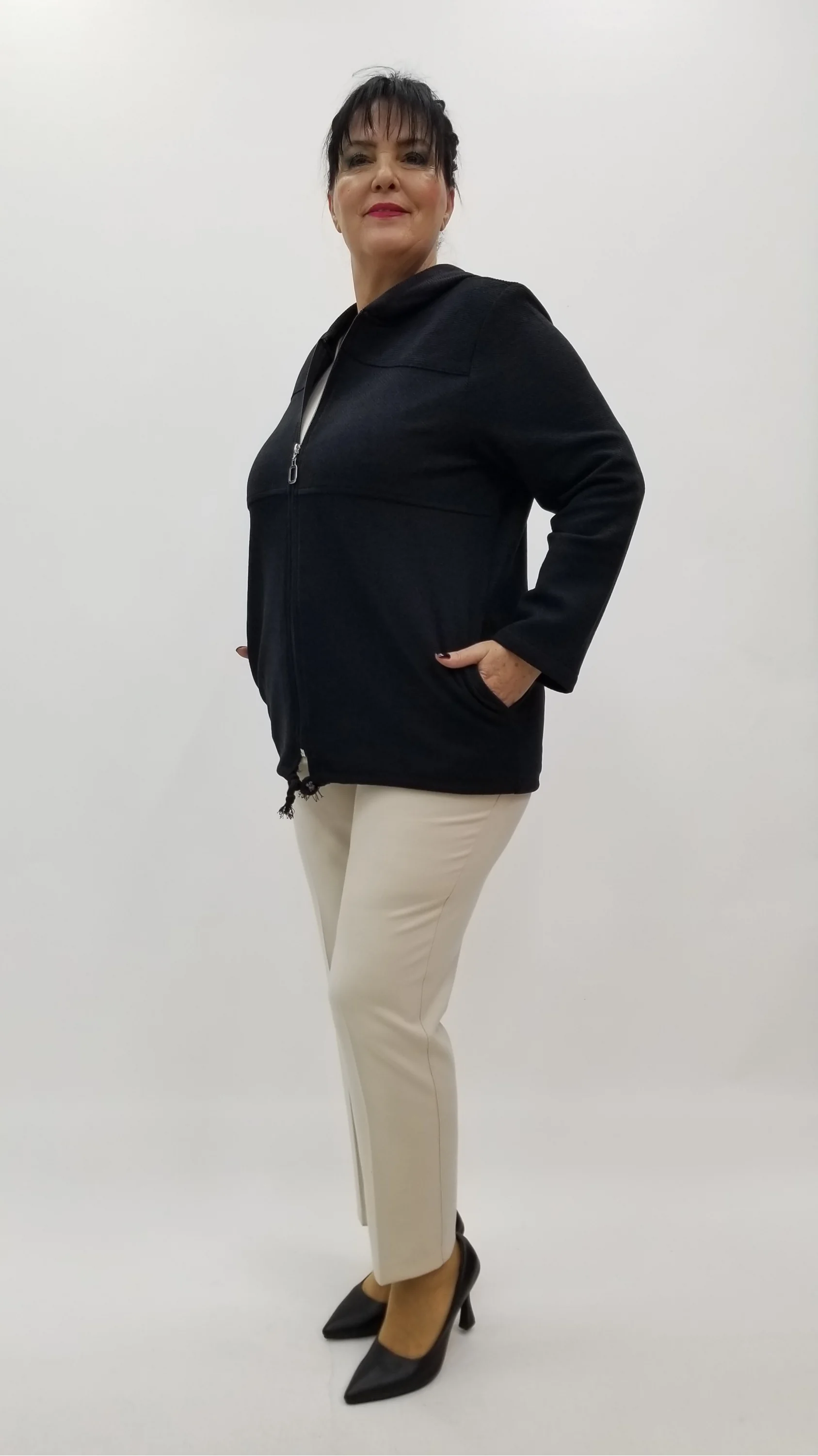 Miraggio Büyük Beden Ceket 4228 SİYAH