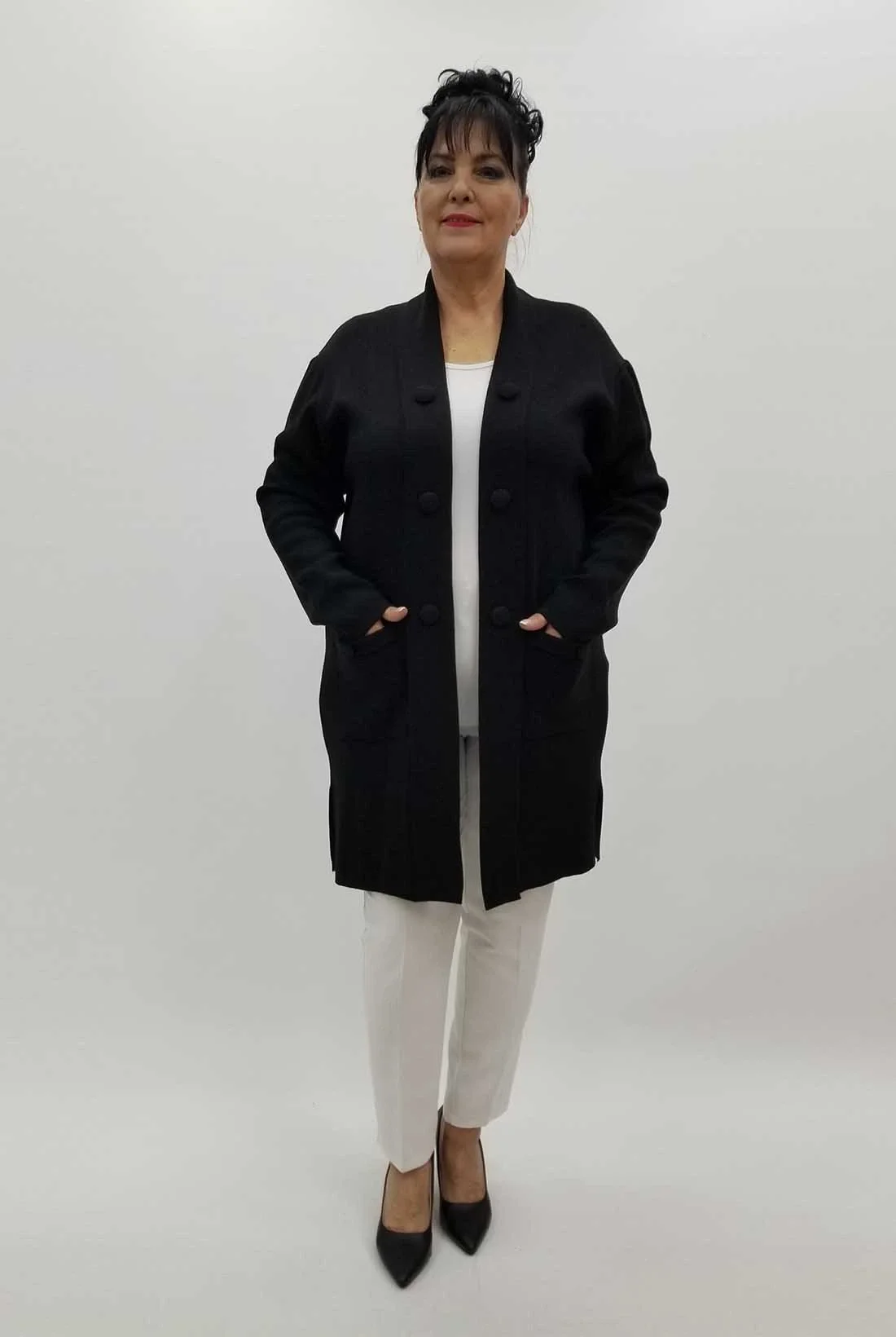 Miraggio Büyük Beden Ceket 4236 SİYAH