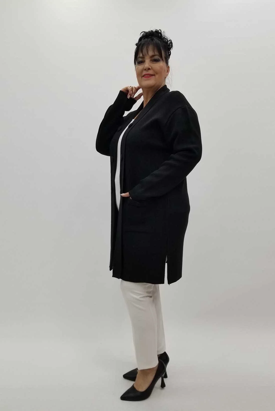 Miraggio Büyük Beden Ceket 4236 SİYAH