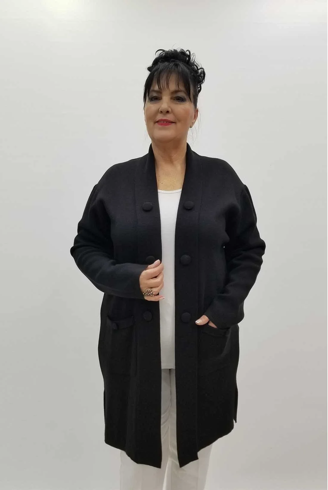 Miraggio Büyük Beden Ceket 4236 SİYAH