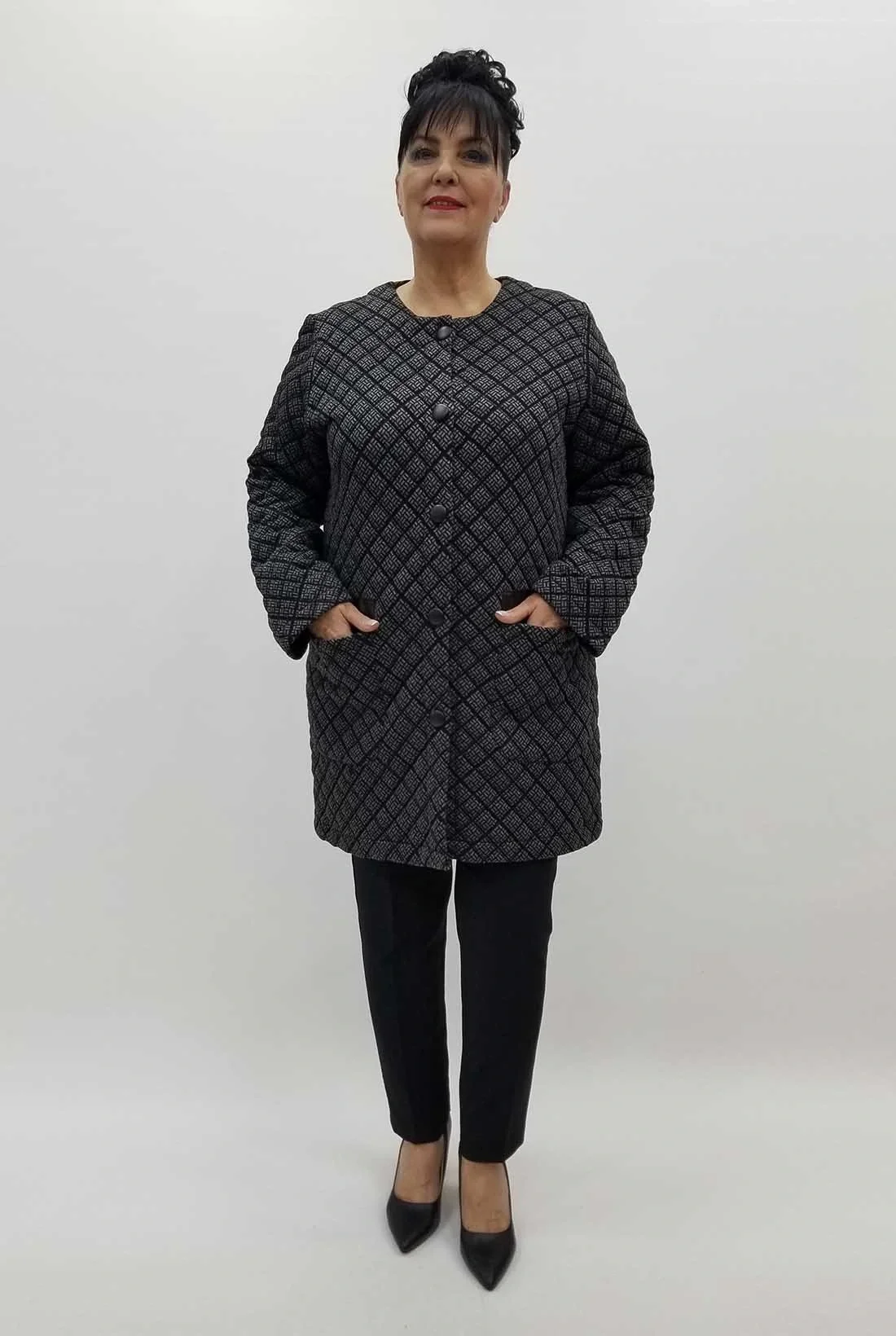 Miraggio Büyük Beden Ceket 4254 SİYAH