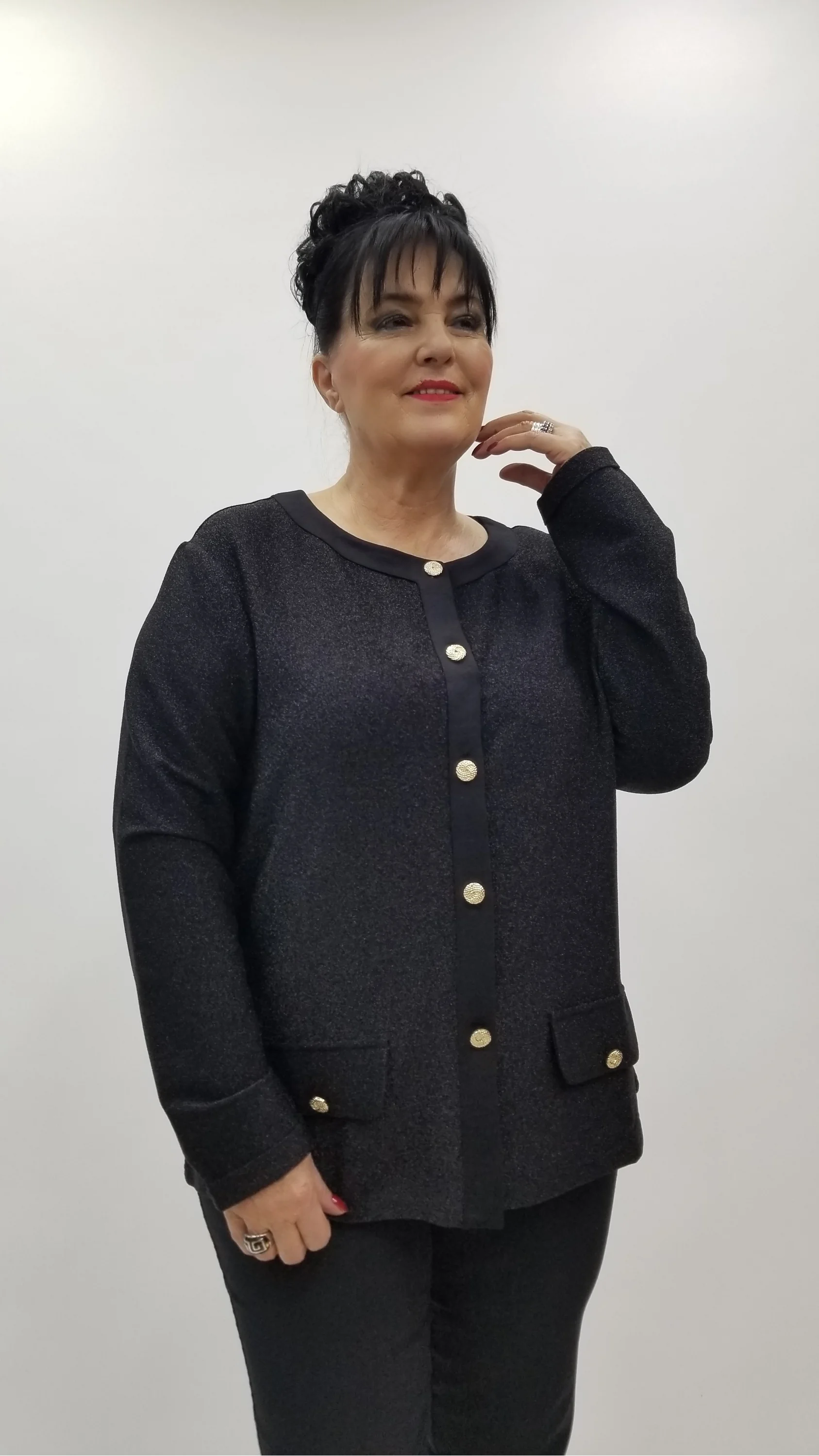 Miraggio Büyük Beden Ceket 4337 SİYAH