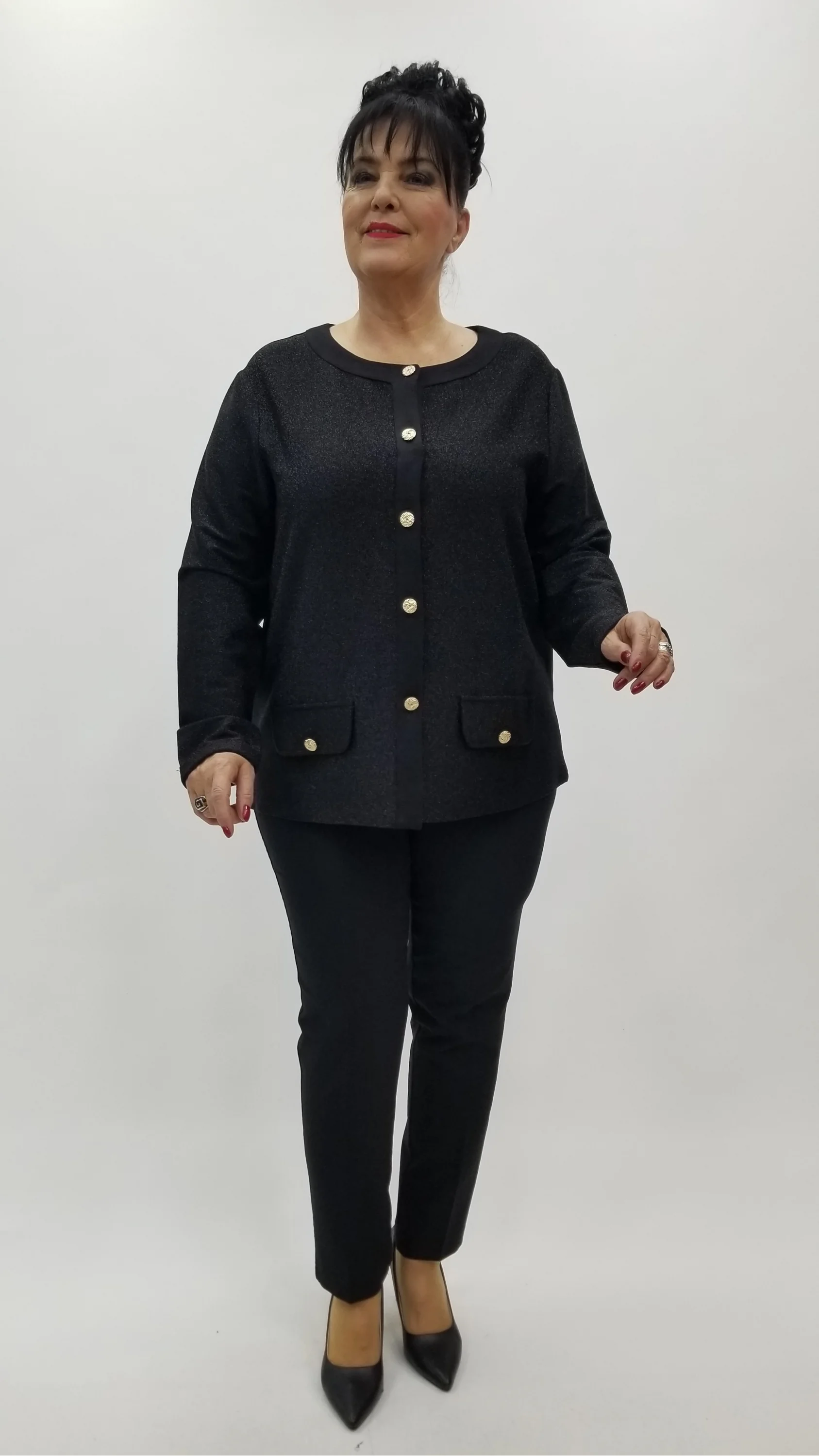 Miraggio Büyük Beden Ceket 4337 SİYAH