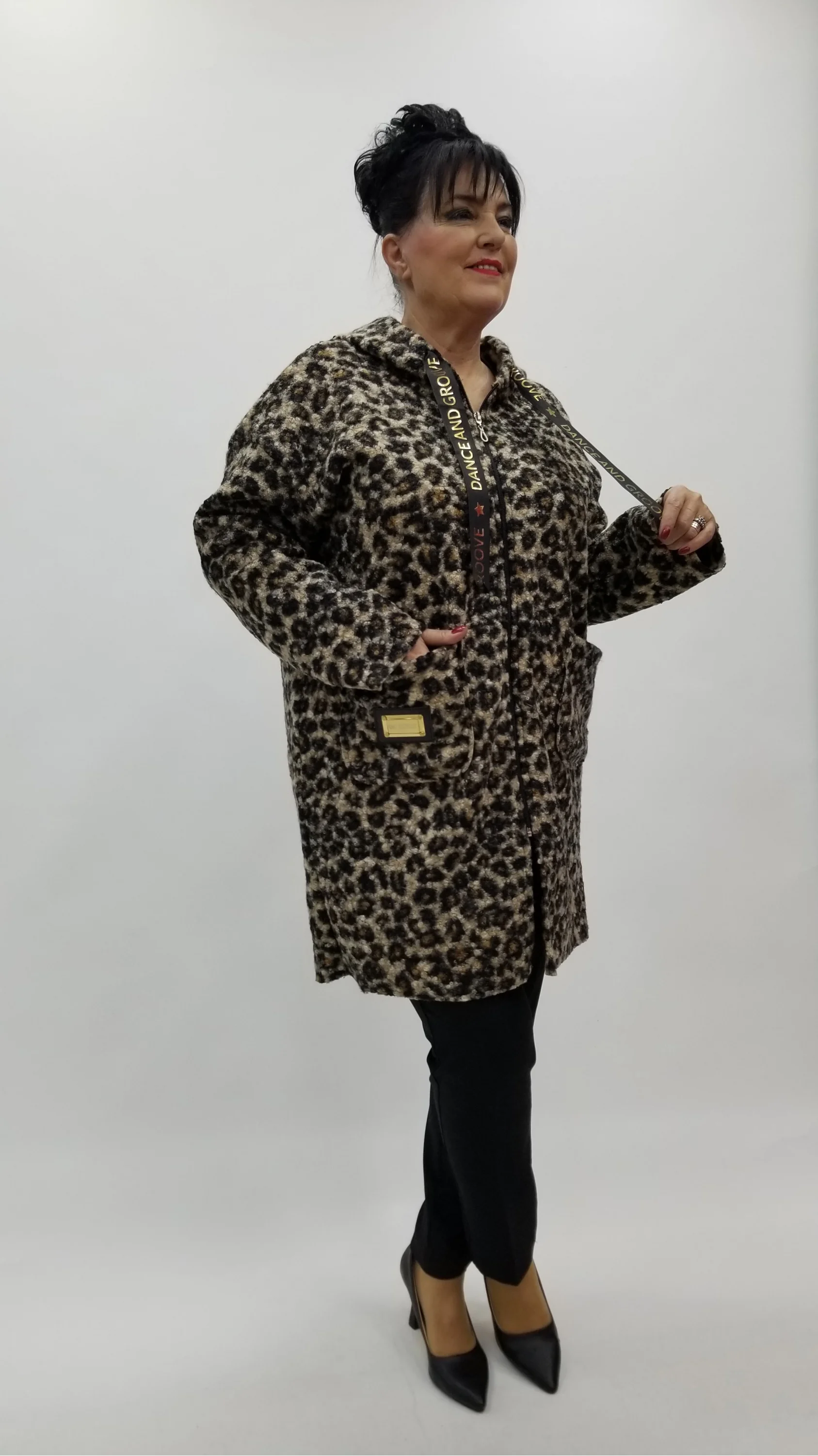 Miraggio Büyük Beden Ceket 4366 KAHVE