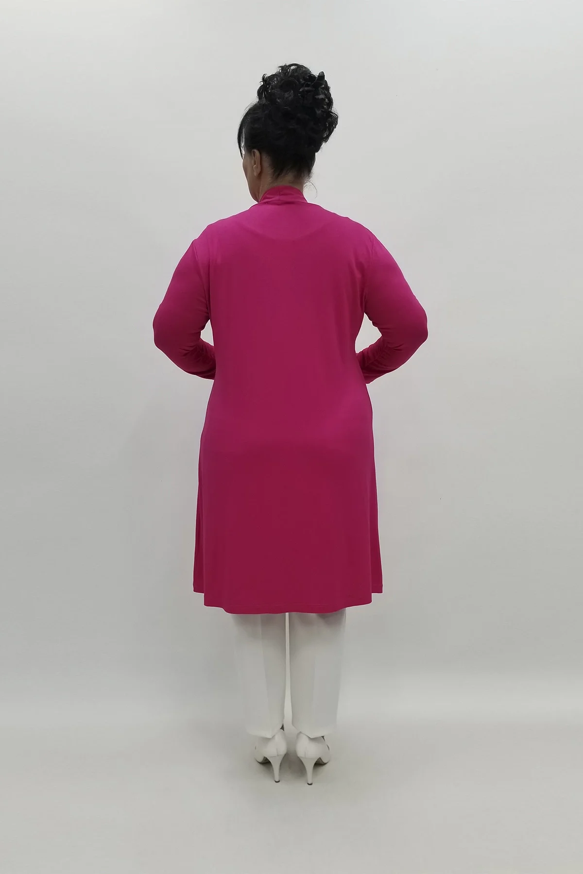 Miraggio Büyük Beden Ceket 96864 FUŞYA