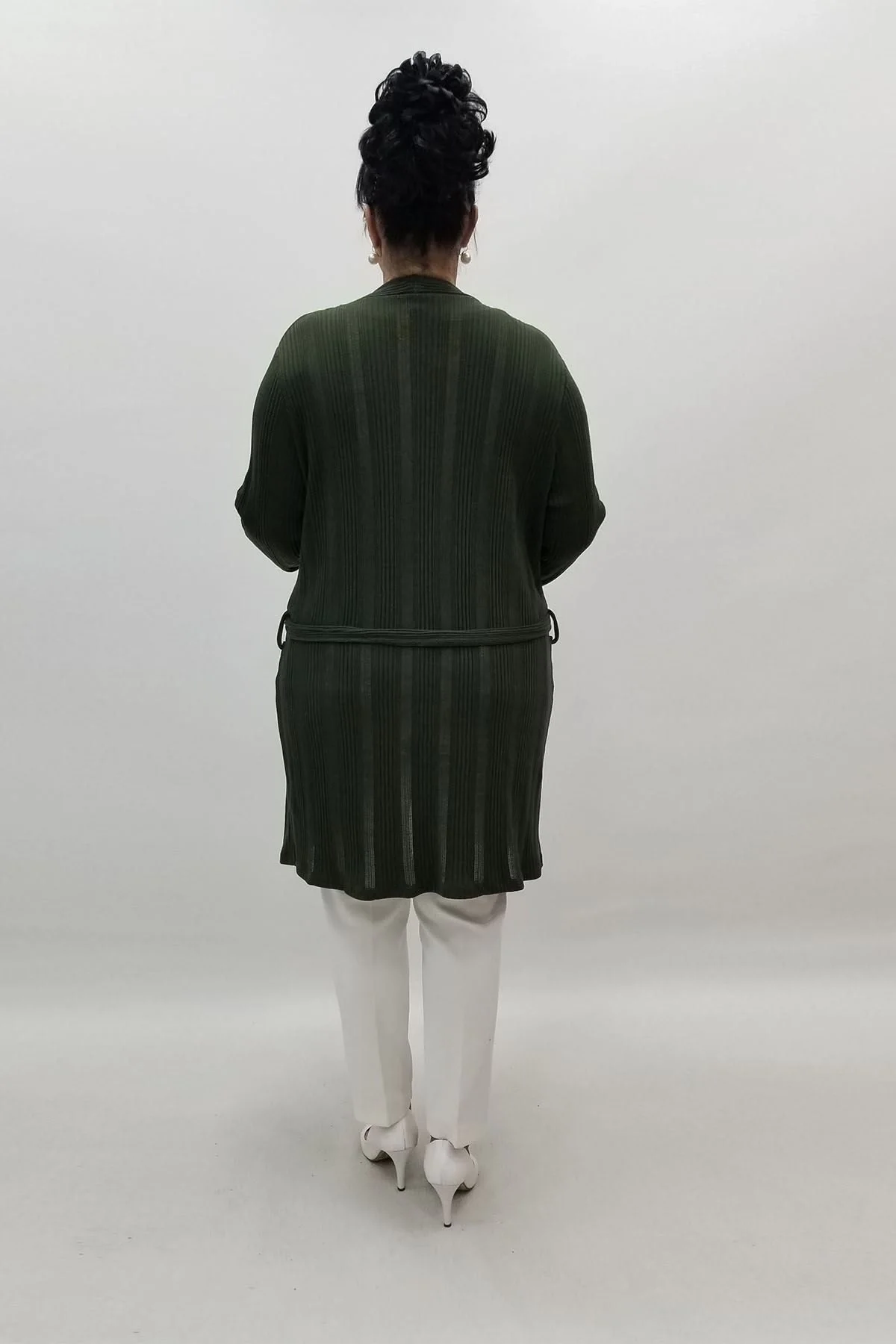 Miraggio Büyük Beden Ceket 98313 HAKİ