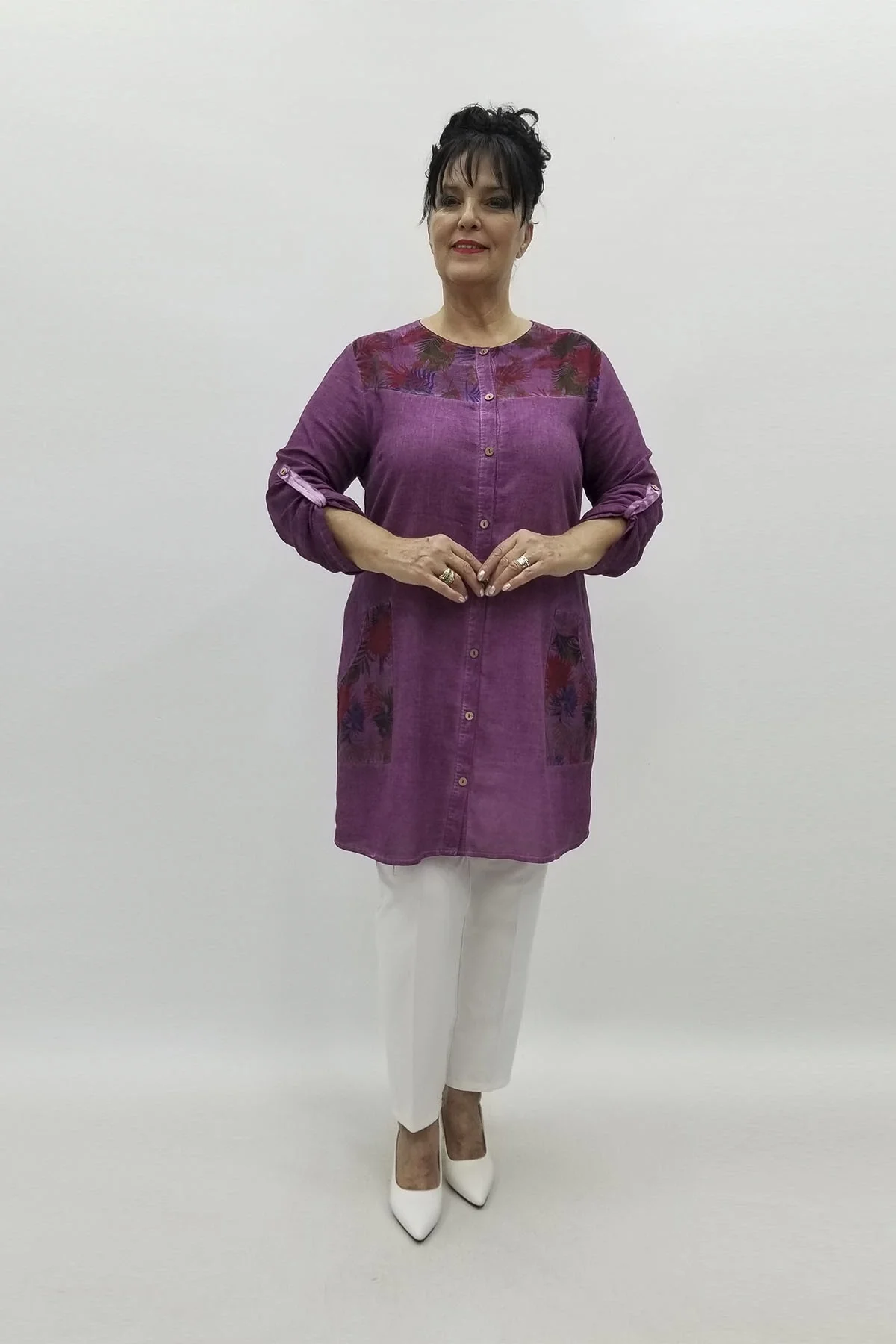 Miraggio Büyük Beden Ceket 98760 MÜRDÜM