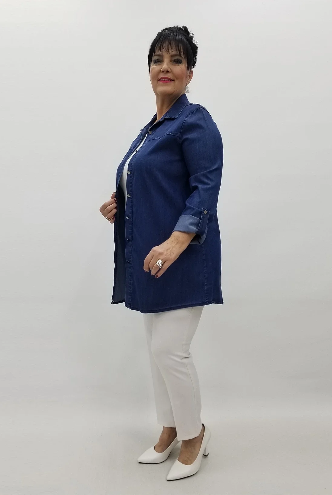 Miraggio Büyük Beden Ceket 98982 KOT LACİ