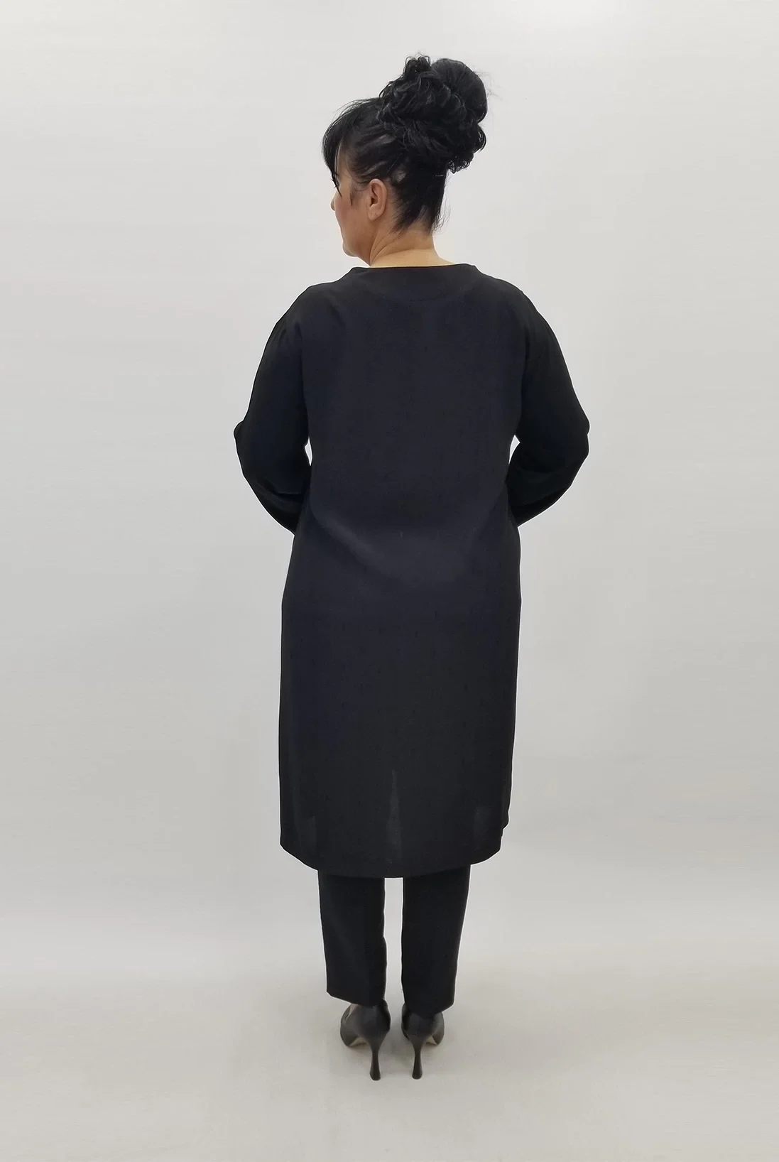 Miraggio Büyük Beden Ceket 99069 SİYAH